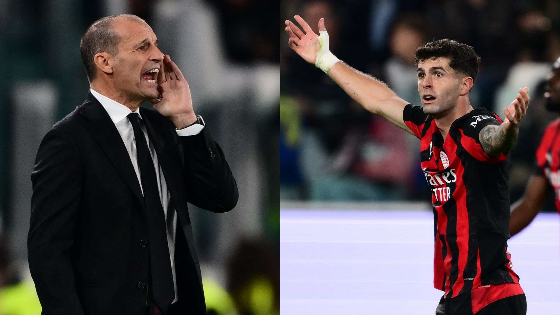 Allegri Pulisic Juventus Milan