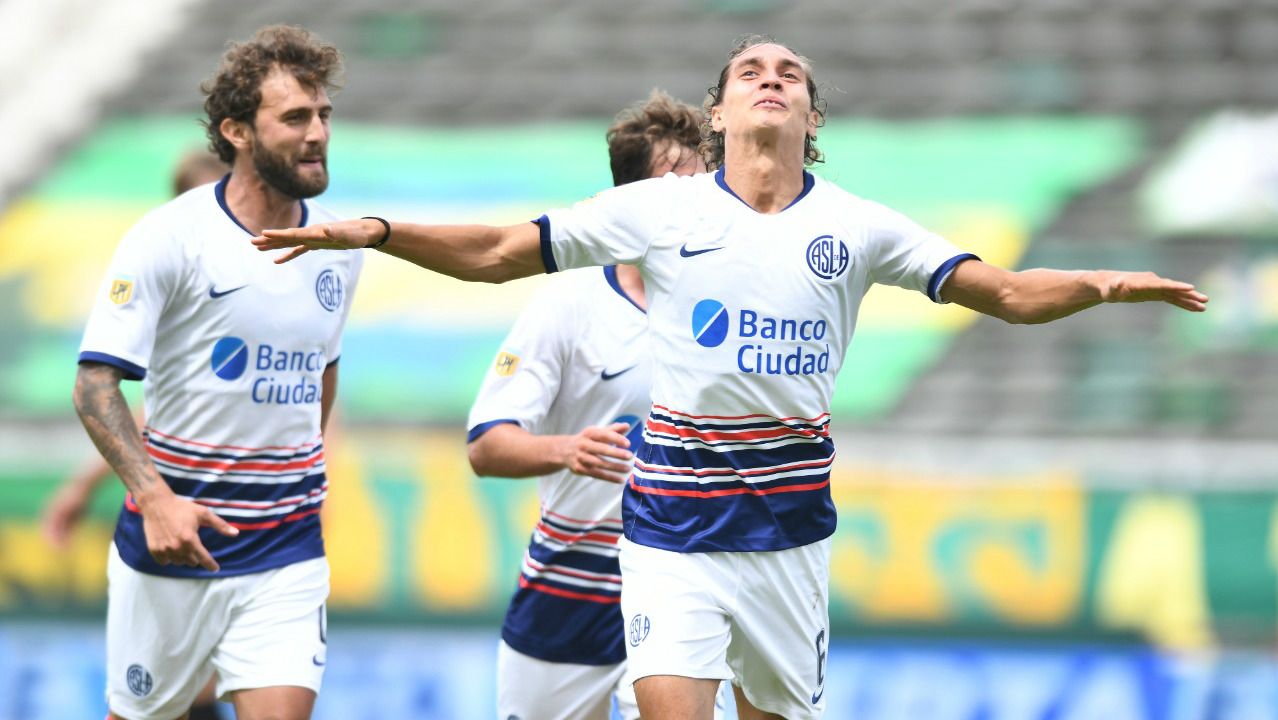 Federico Gattoni San Lorenzo Aldosivi Copa Liga Profesional 14112020