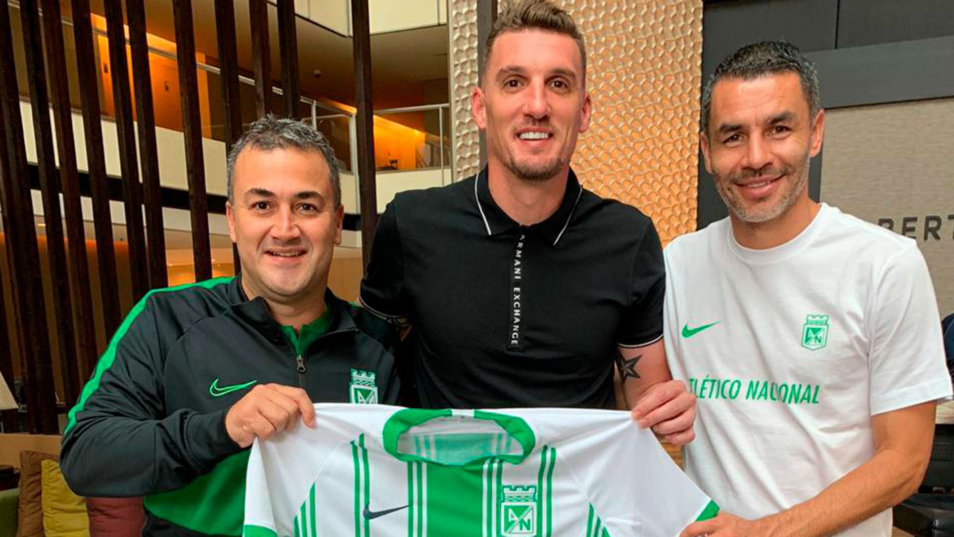 Franco Armani visita Atlético Nacional 2020