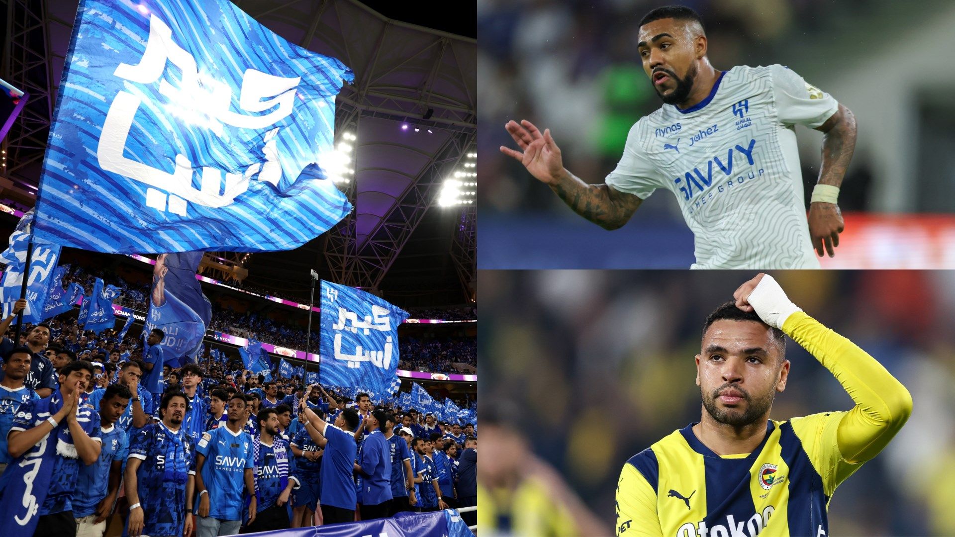 Hilal Fans Malcom Youssef En-Nesyri