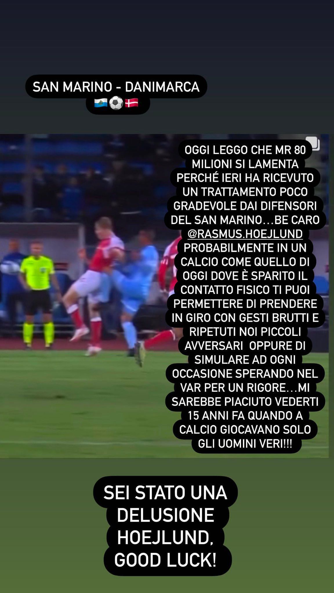 Di Maio San Marino Instagram Story