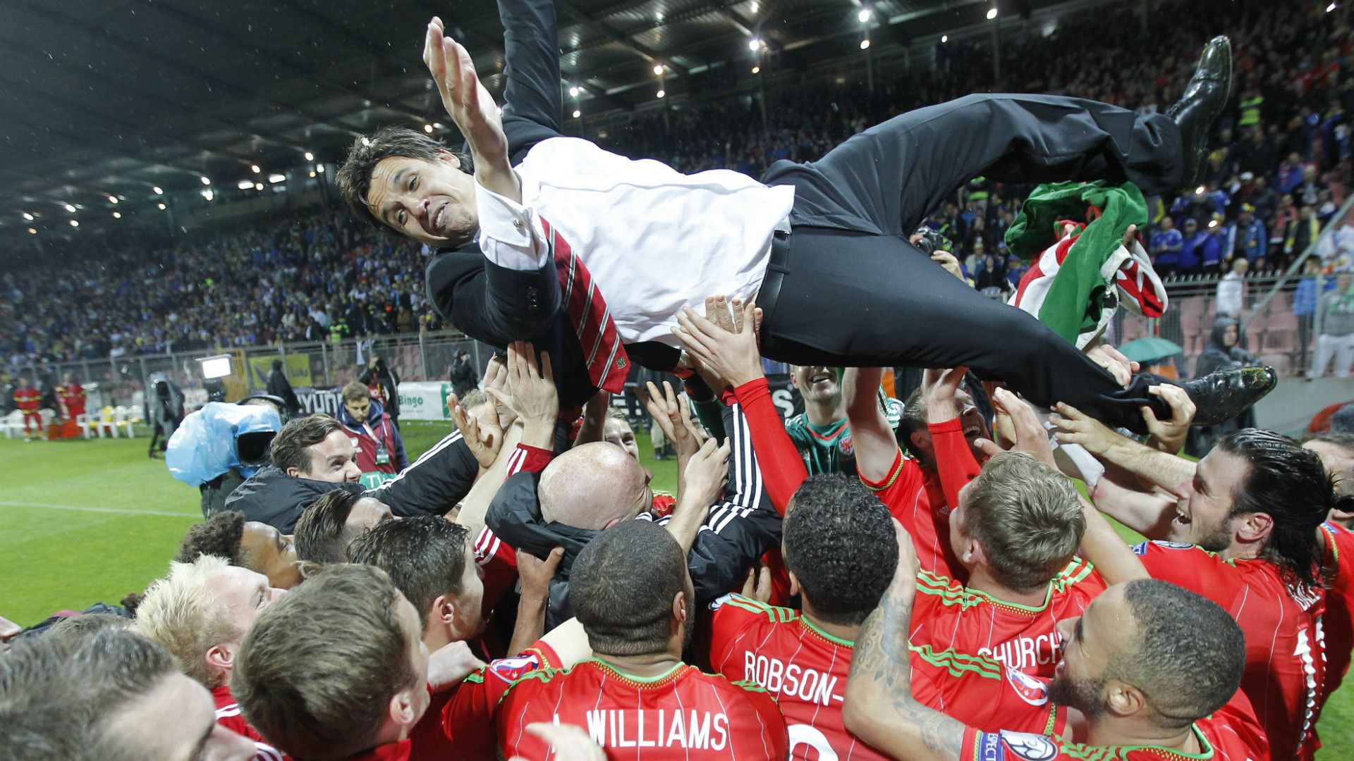 Chris Coleman Bosnia Wales 10102015