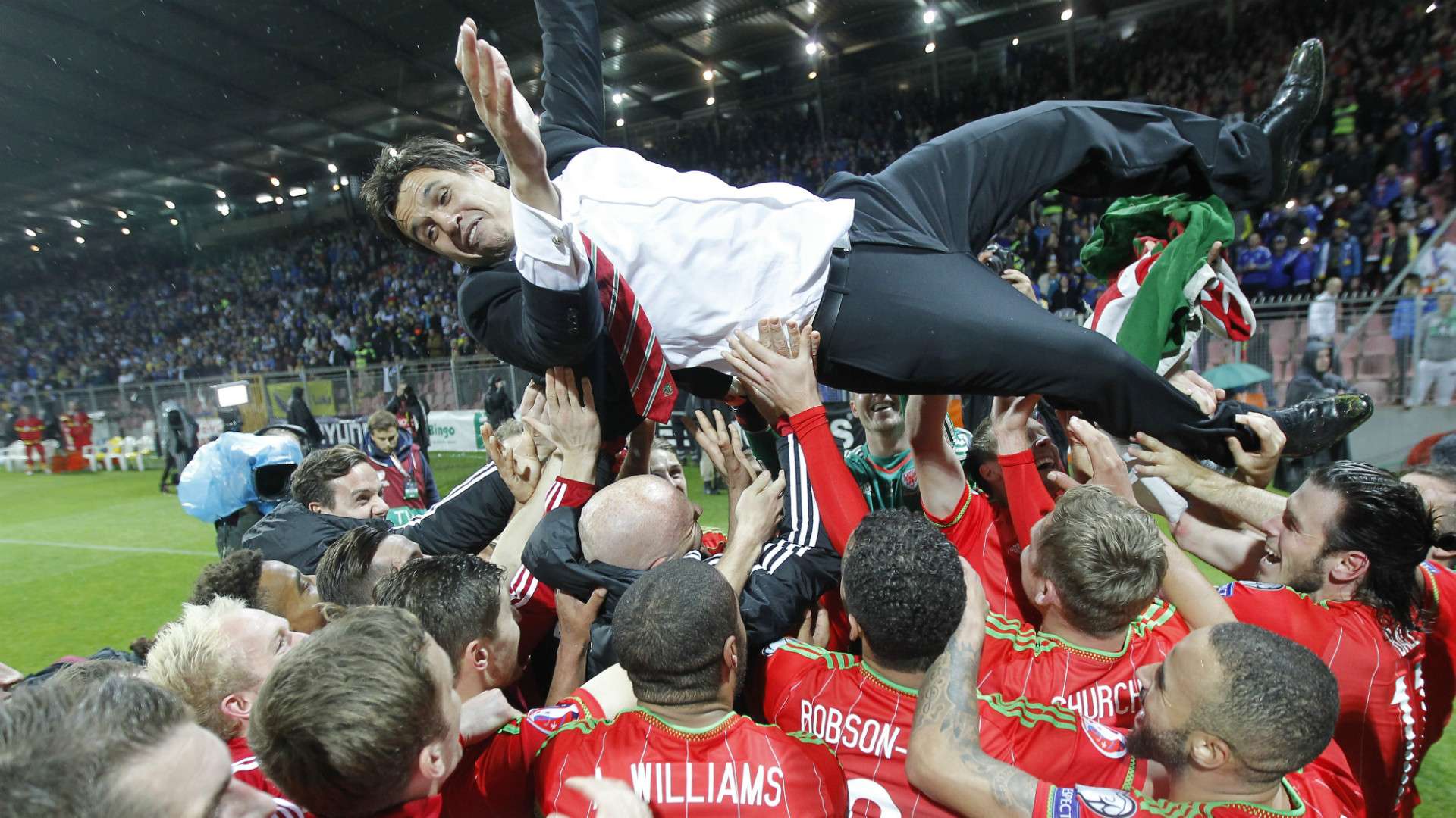 Chris Coleman Bosnia Wales 10102015
