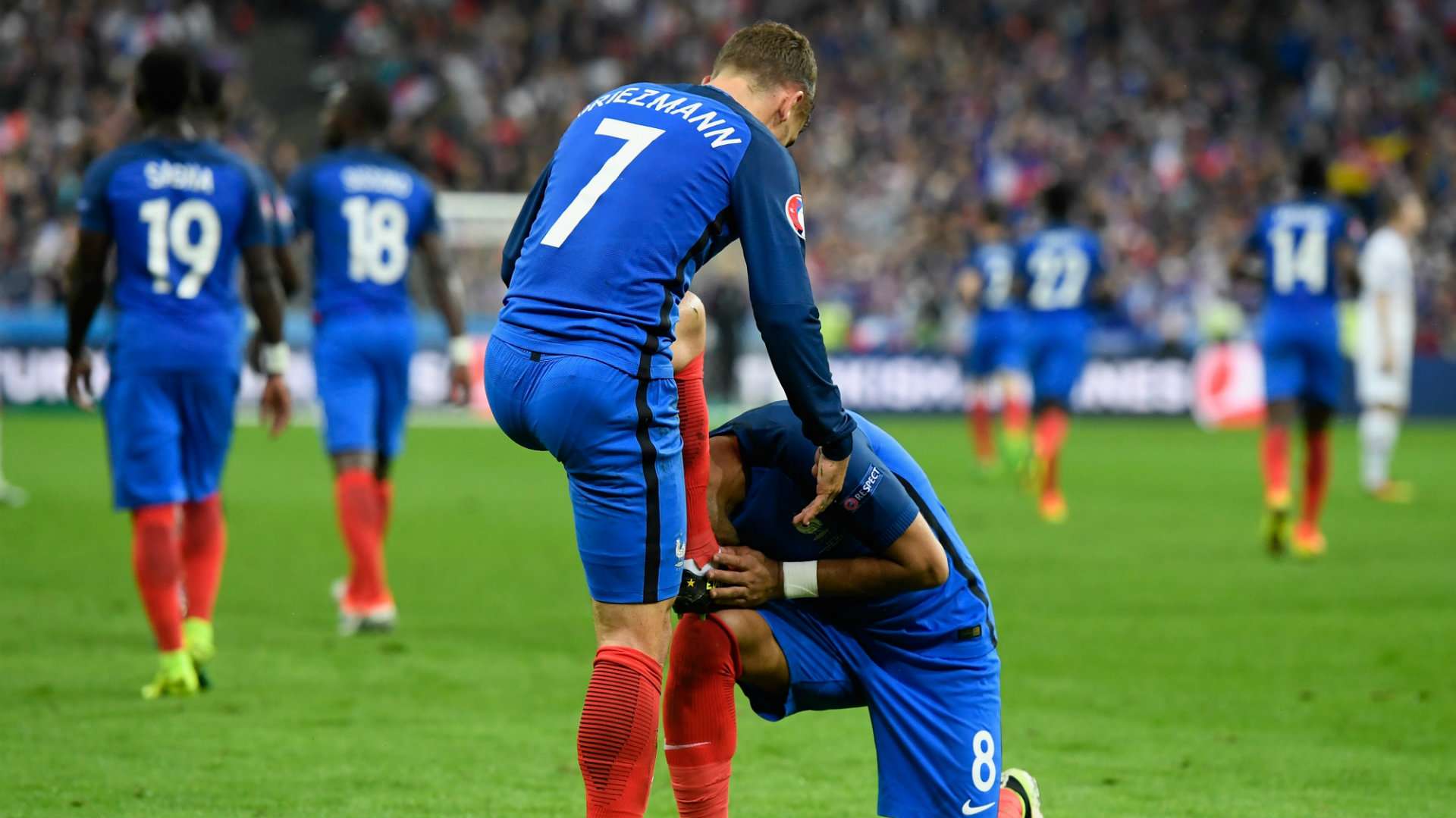 Payet Griezmann France Iceland UEFA Euro 2016 03072016
