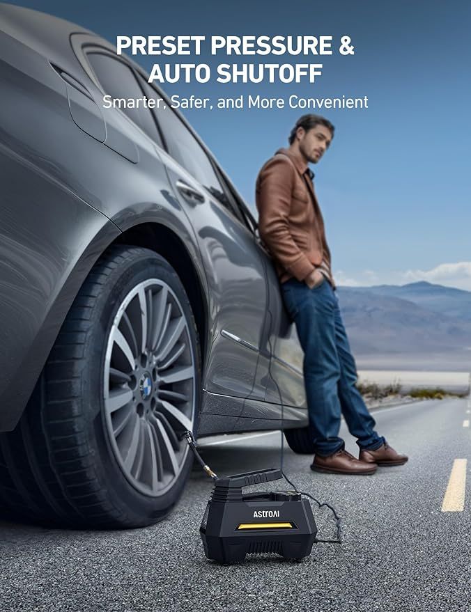  مضخة هواء محمولة لنفخ اطارات السيارات من استرو ايه اي