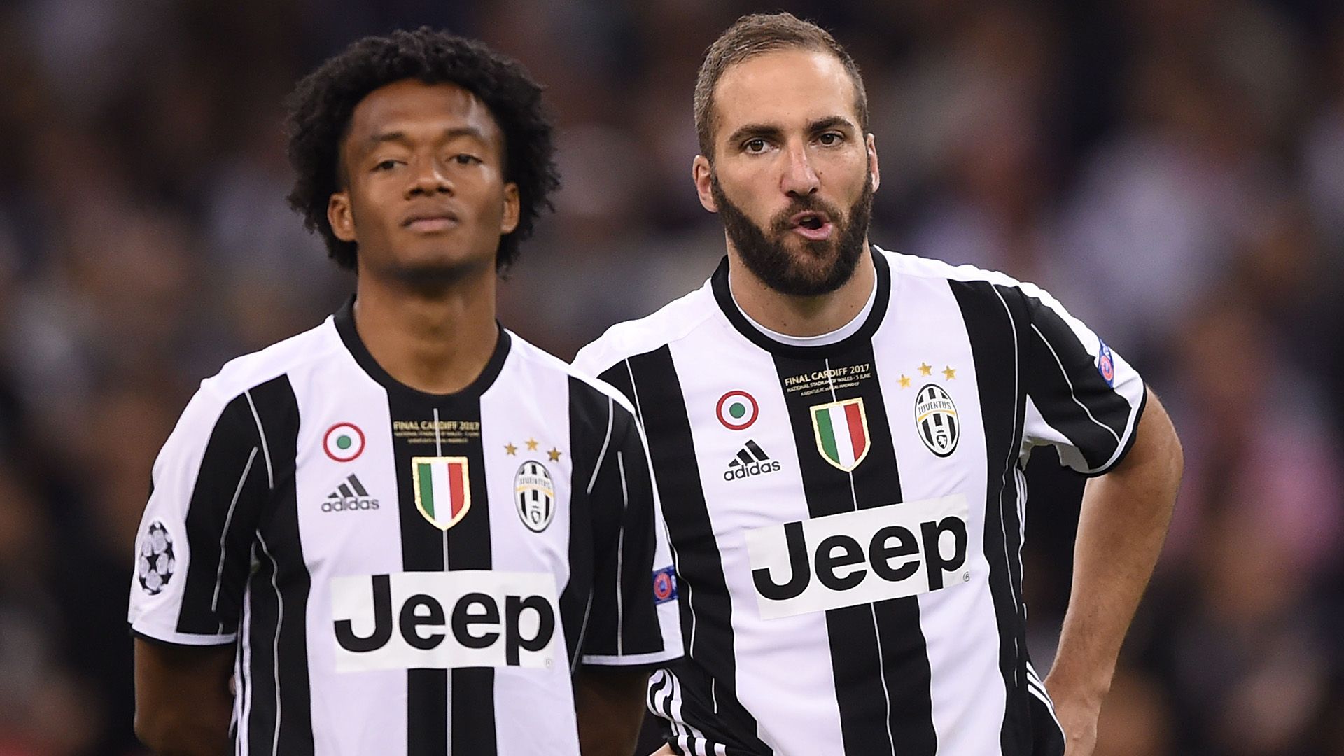 Cuadrado Higuain Juventus