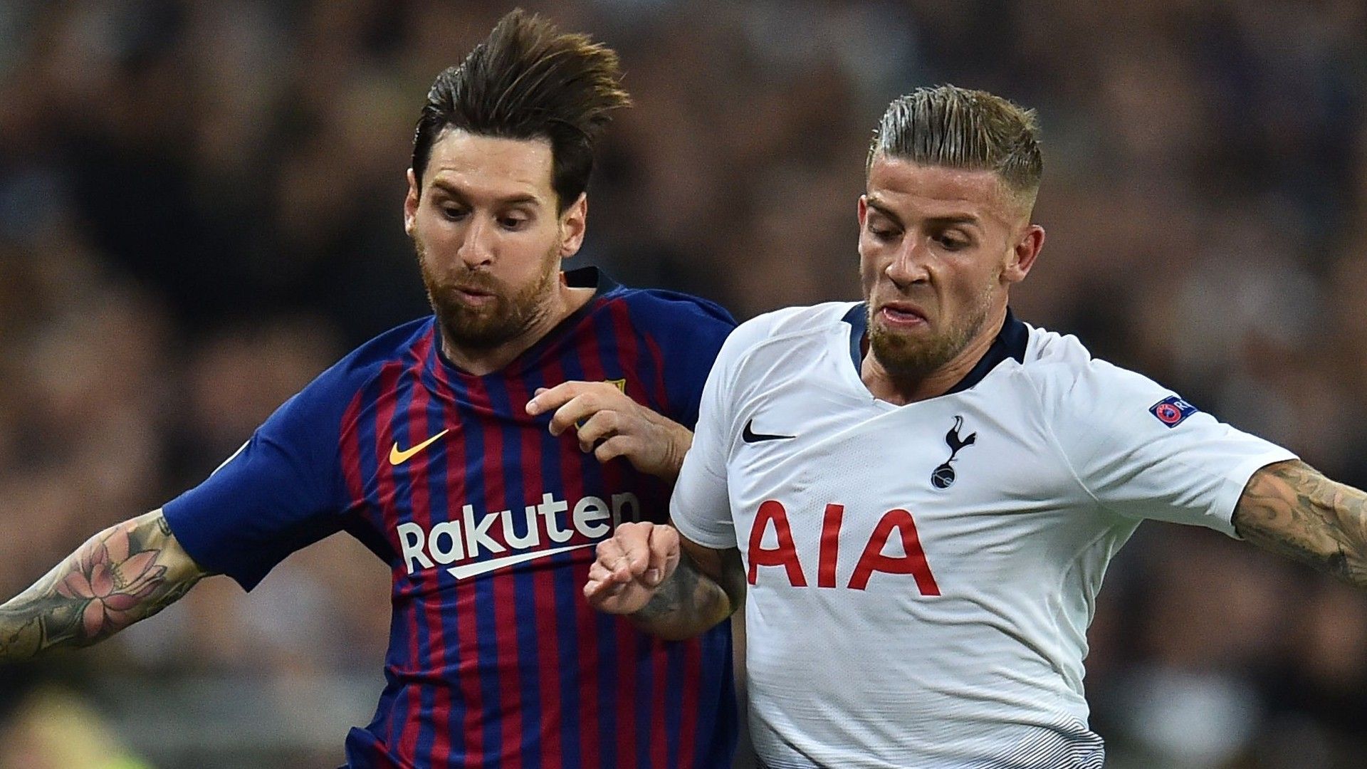 Lionel Messi Toby Alderweireld