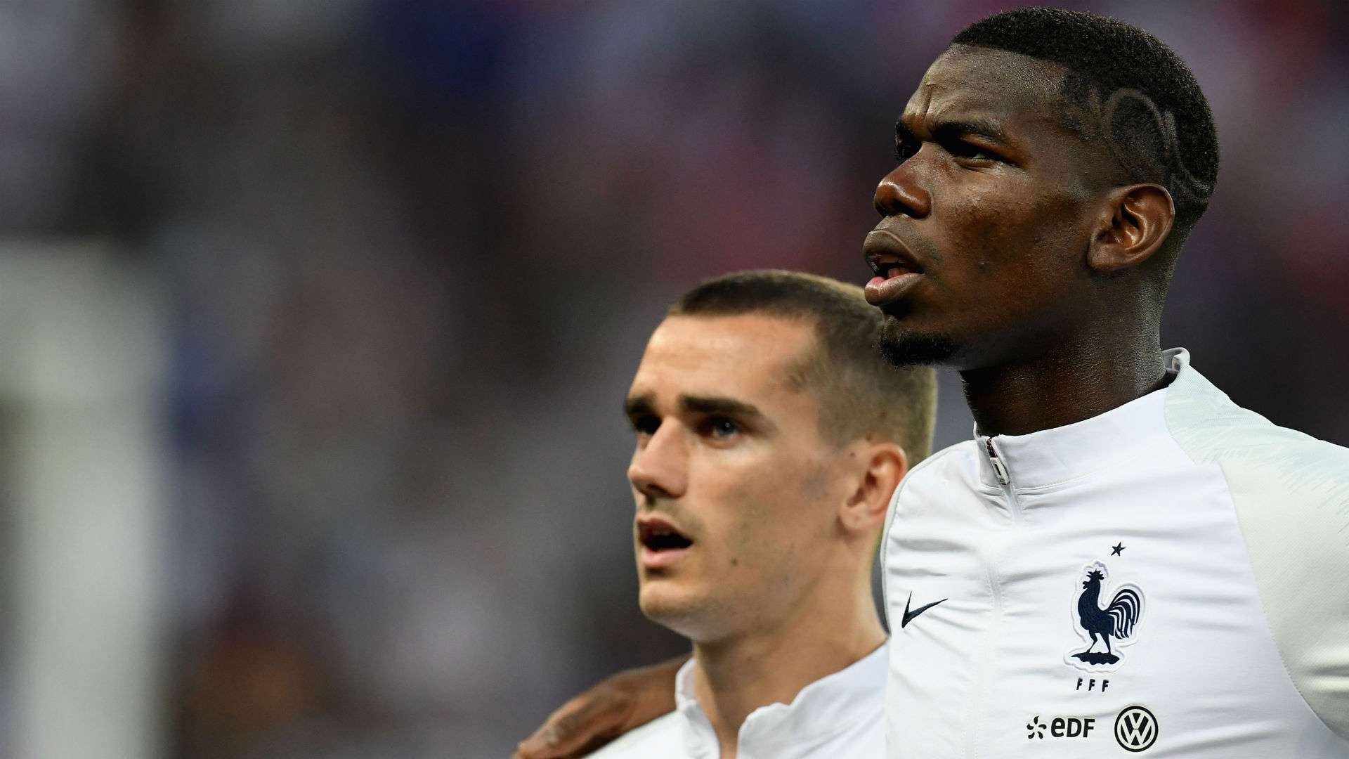 Paul Pogba Antoine Griezmann France