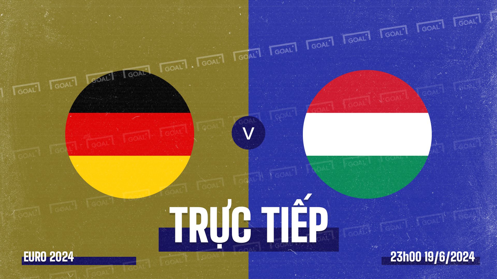 Germany vs Hungary EURO 2024 GFX