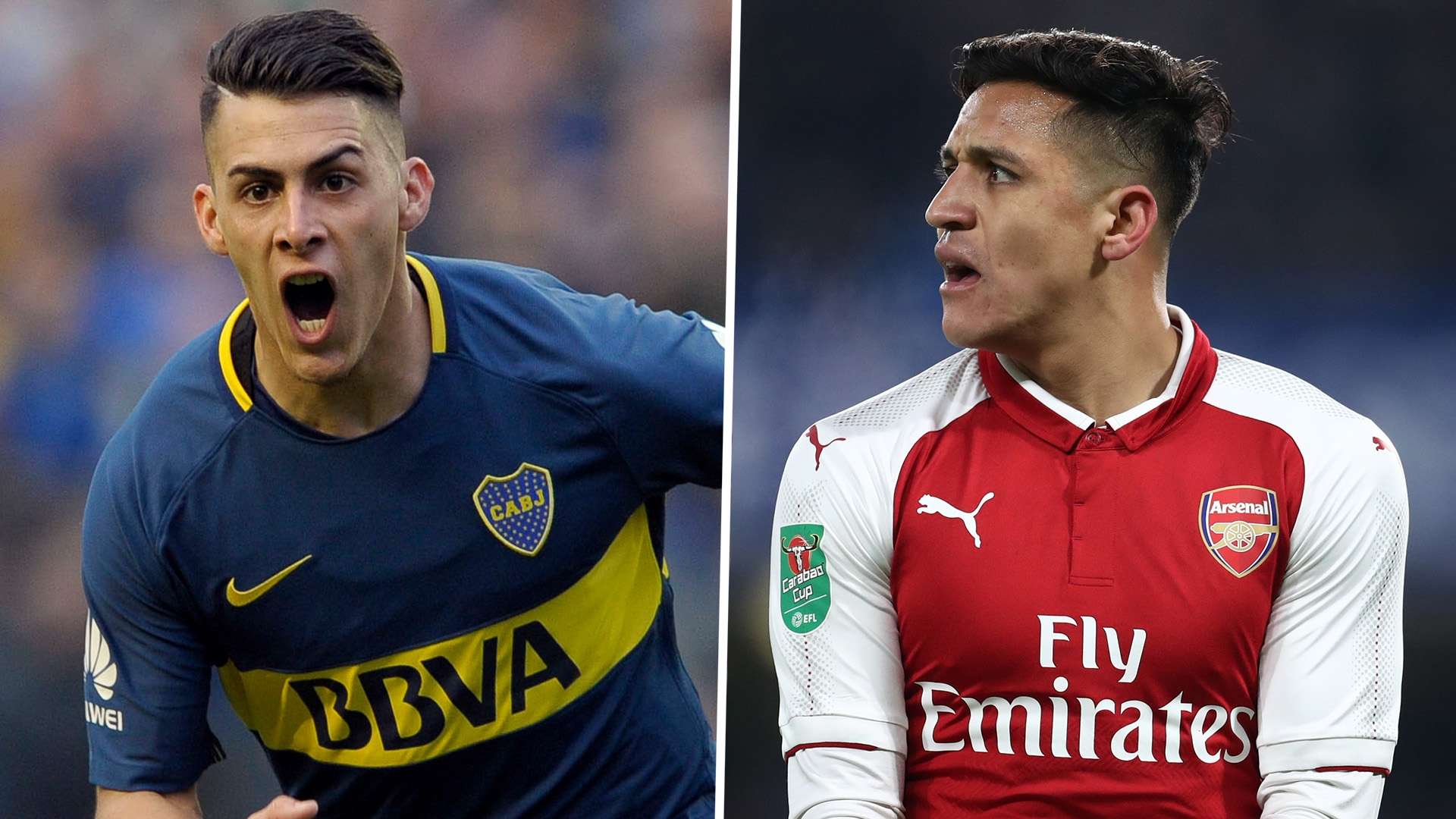 Cristian Pavon Alexis Sanchez