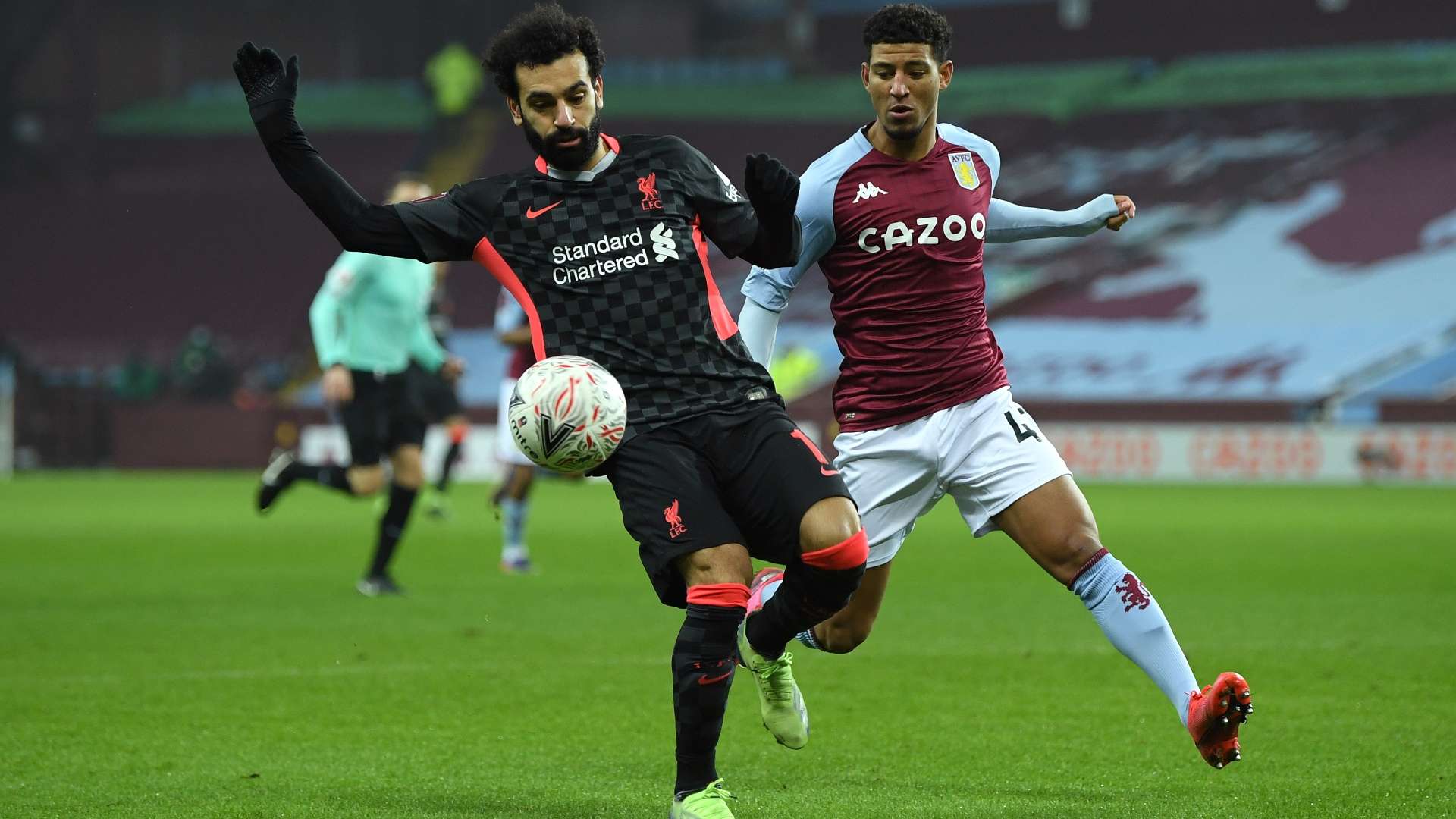 Mohamed Salah Liverpool Aston Villa FA Cup