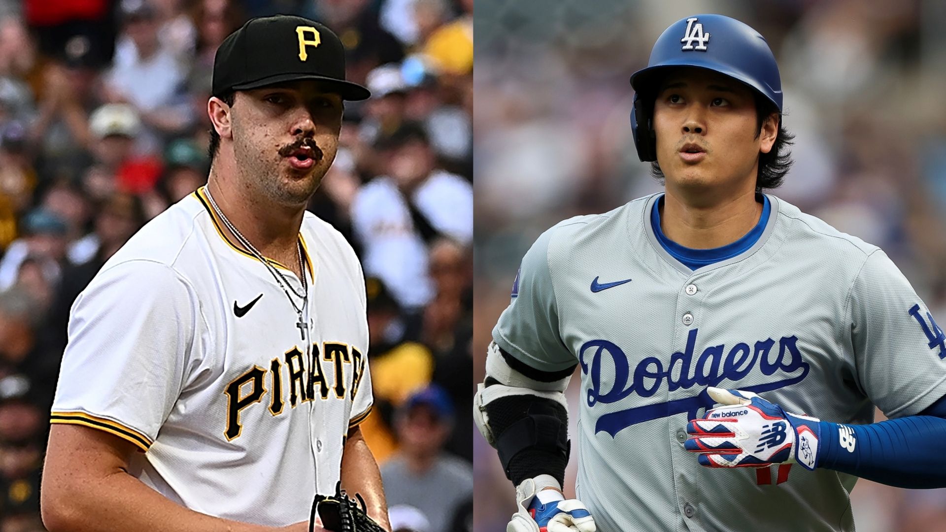 Paul Skenes Pirates Shohei Ohtani Dodgers