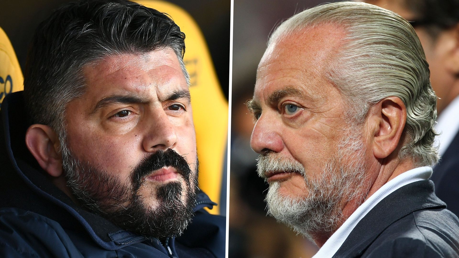 Gennaro Gattuso Aurelio De Laurentiis Napoli GFX