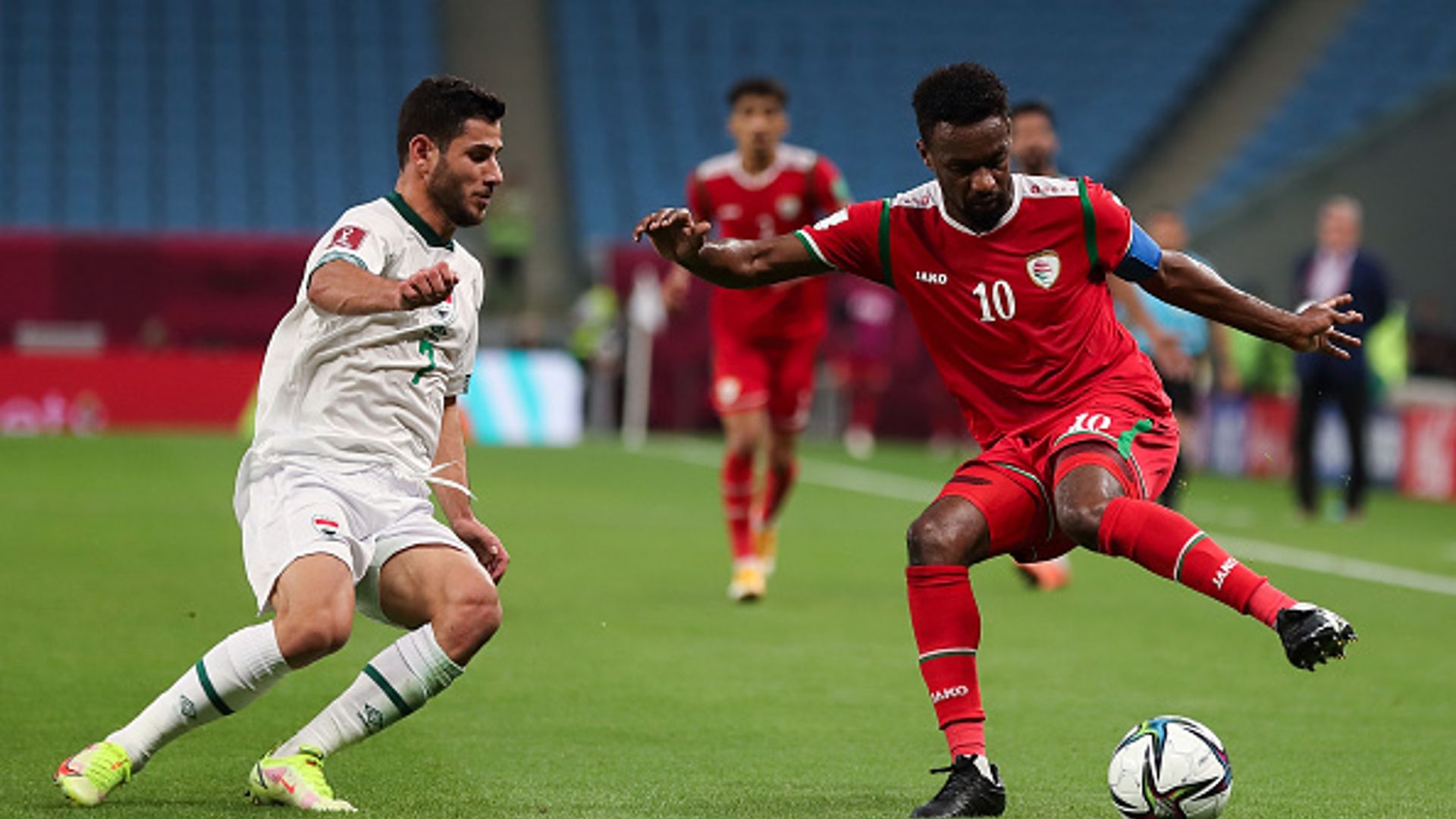 Mohsin Jouhar - oman - Sherko Kareem iraq - arab cup 30-11-2021