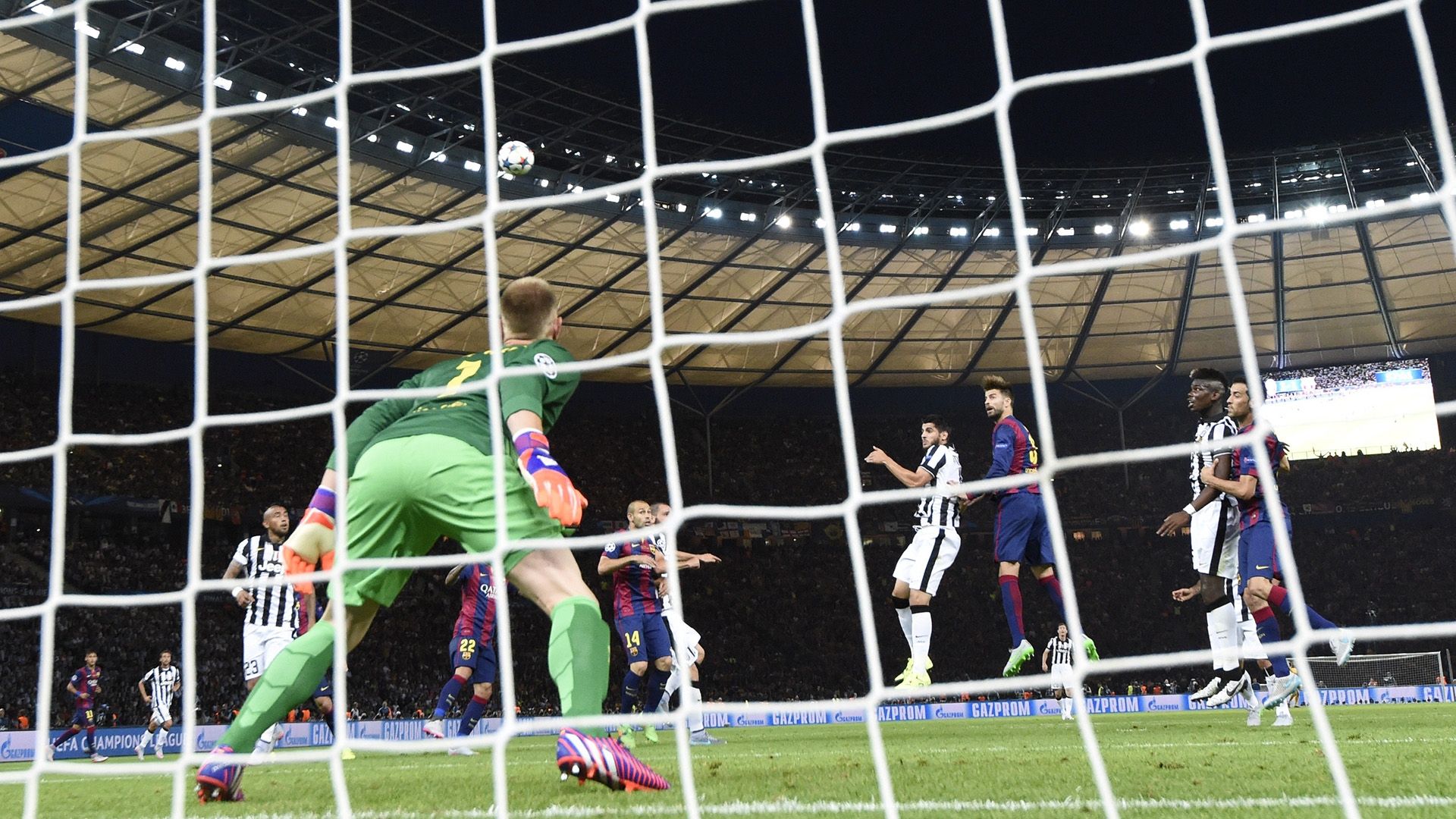 Álvaro Morata Juventus Barcelona Champions League final 06062015