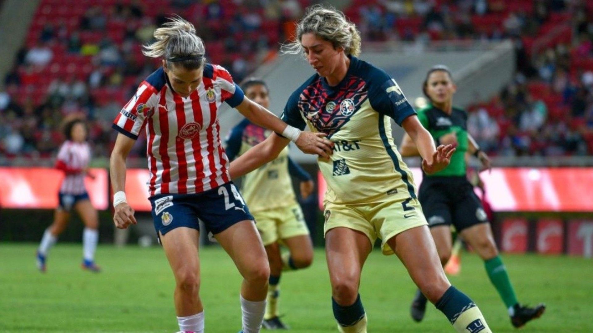 Jocelyn Orejel Alicia Cervantes Chivas América Femenil Apertura 2021