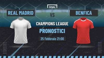 pronostici Real Madrid - Benfica