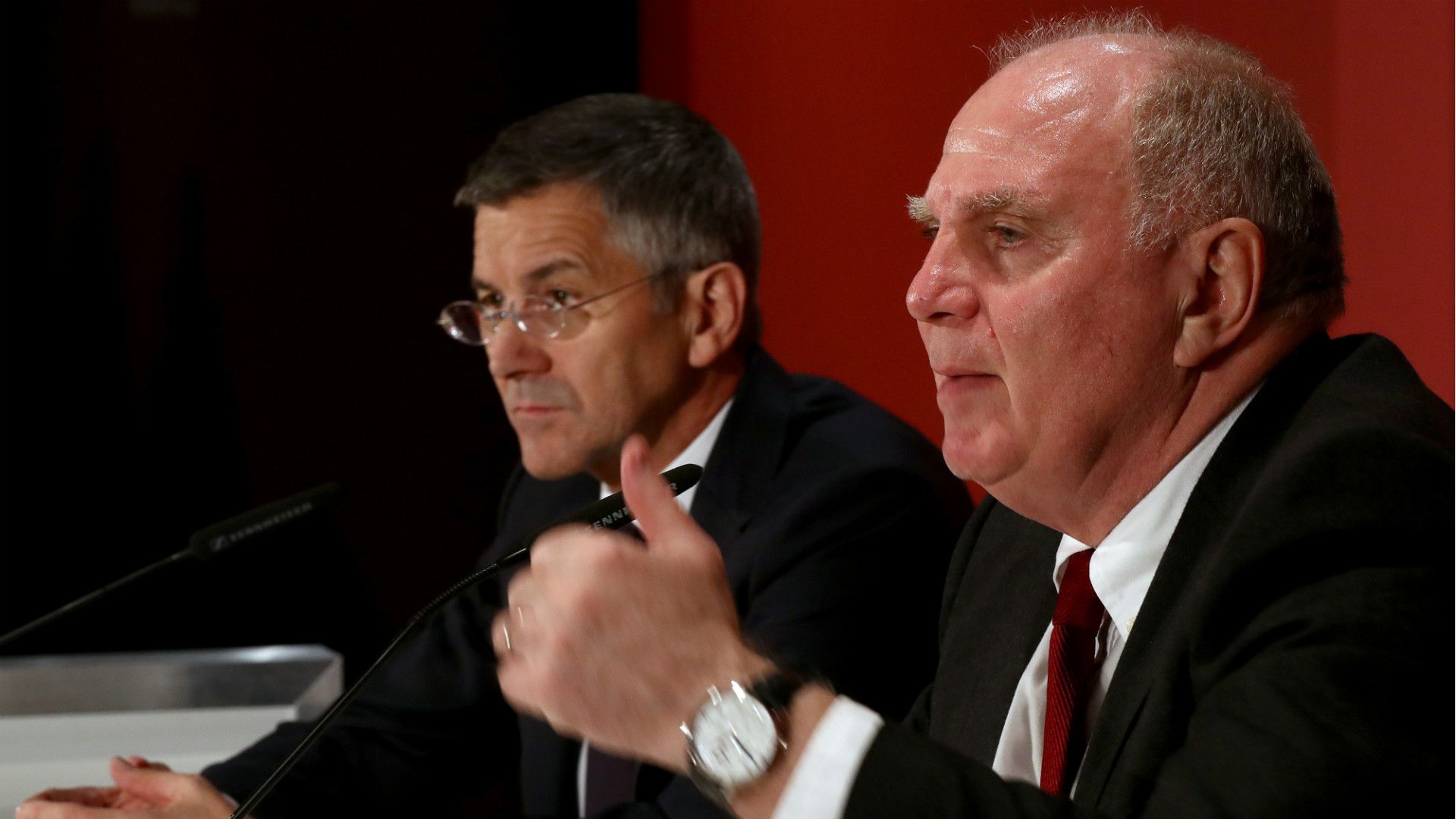 Uli Hoeness Herbert Hainer Bayern Munchen 2019