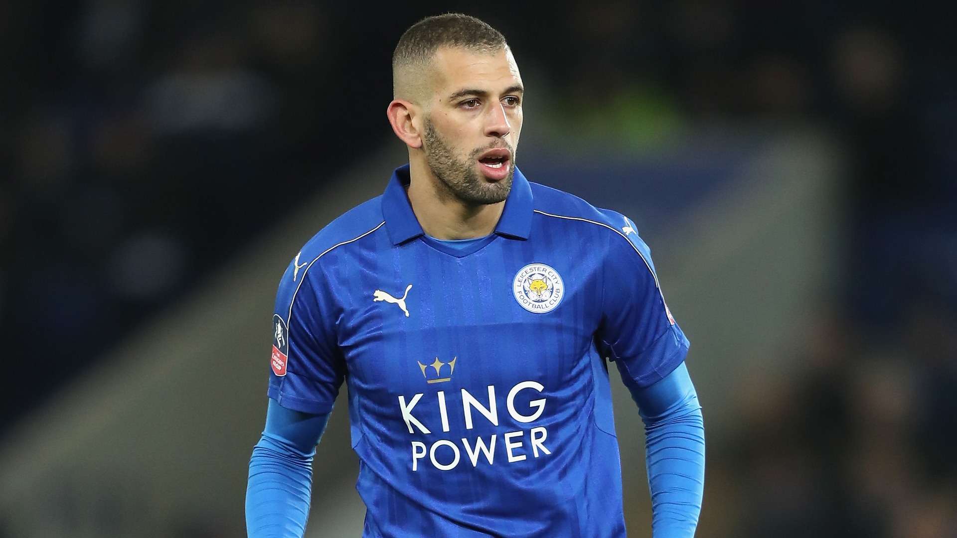 Islam Slimani Leicester City