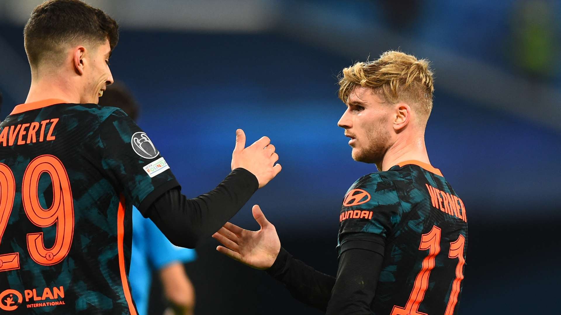 Timo Werner Kai Havertz Chelsea 2021-22