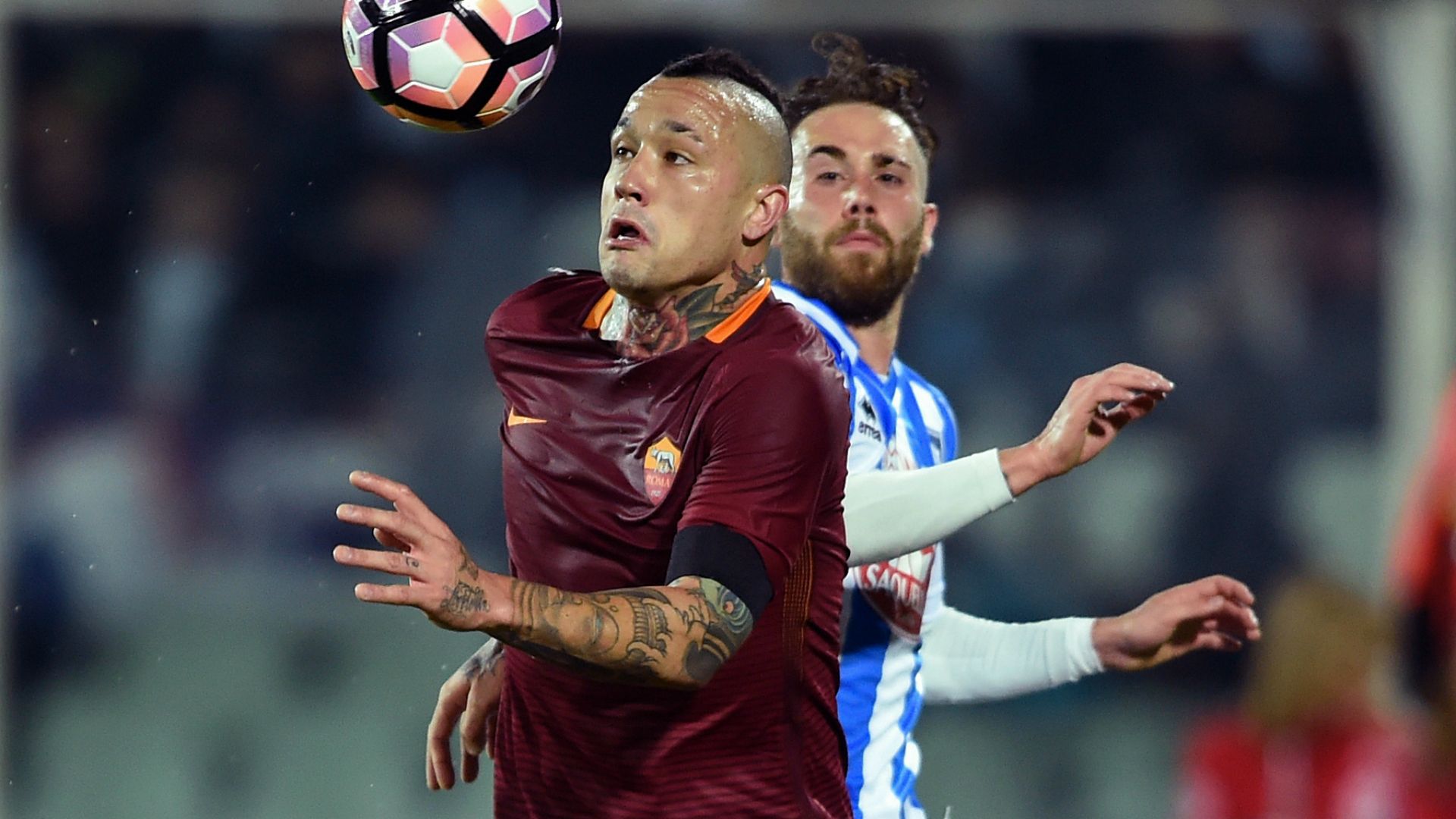 Nainggolan Zampano Pescara Roma Serie A
