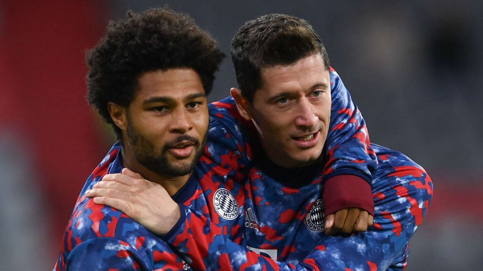 Robert Lewandowski Serge Gnabry Bayern