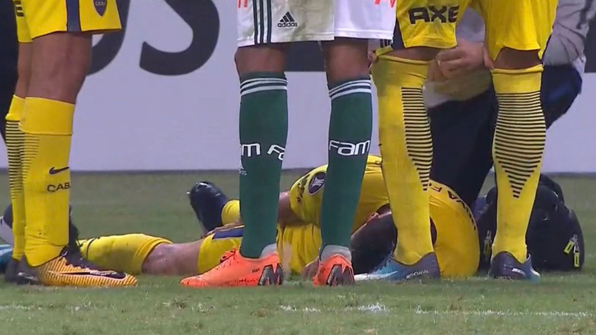 CAPTURA TV Palmeiras Boca Goltz 110418