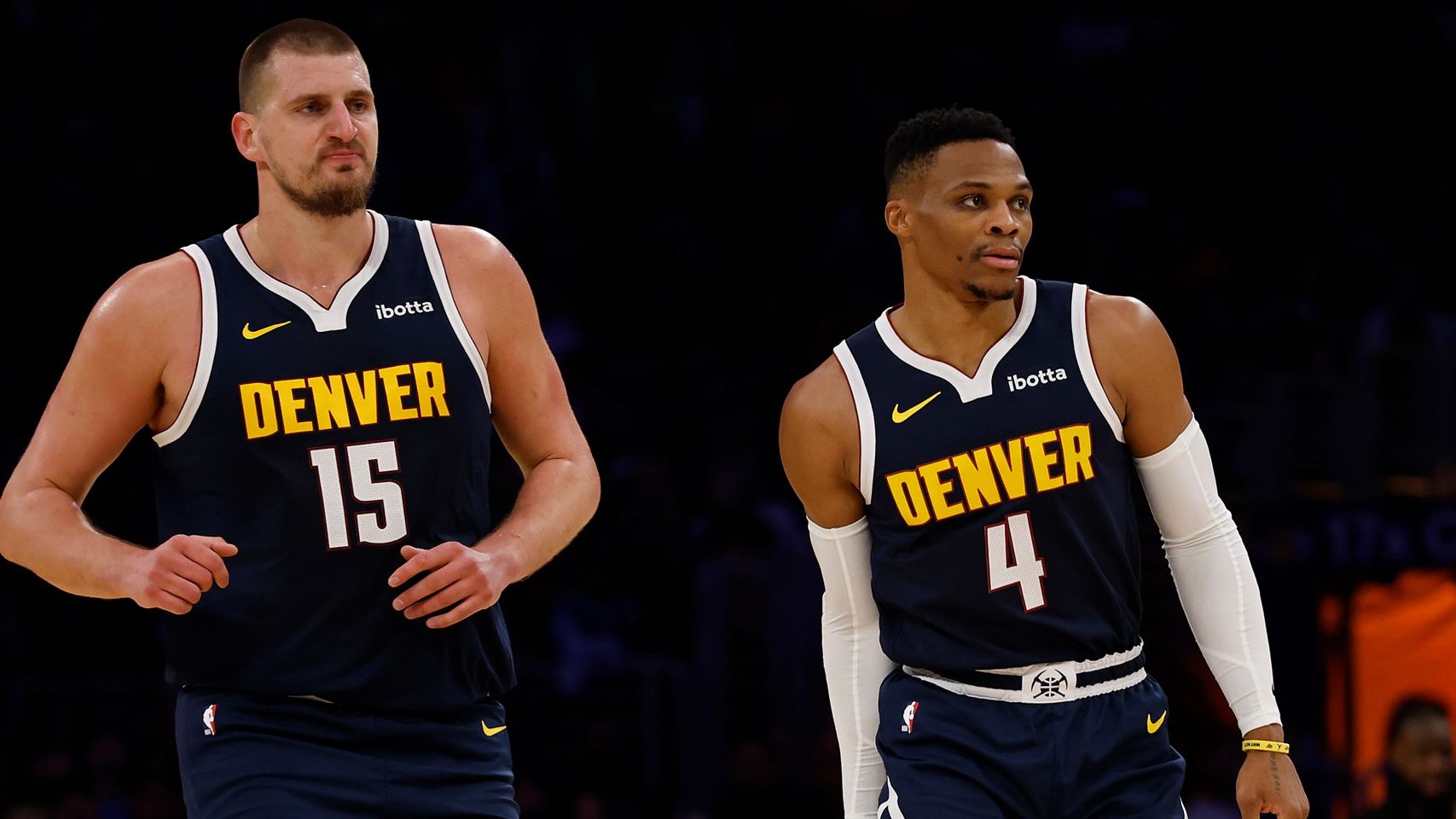 Nikola Jokic Russell Westbrook Denver Nuggets 2024 HIC 2:1