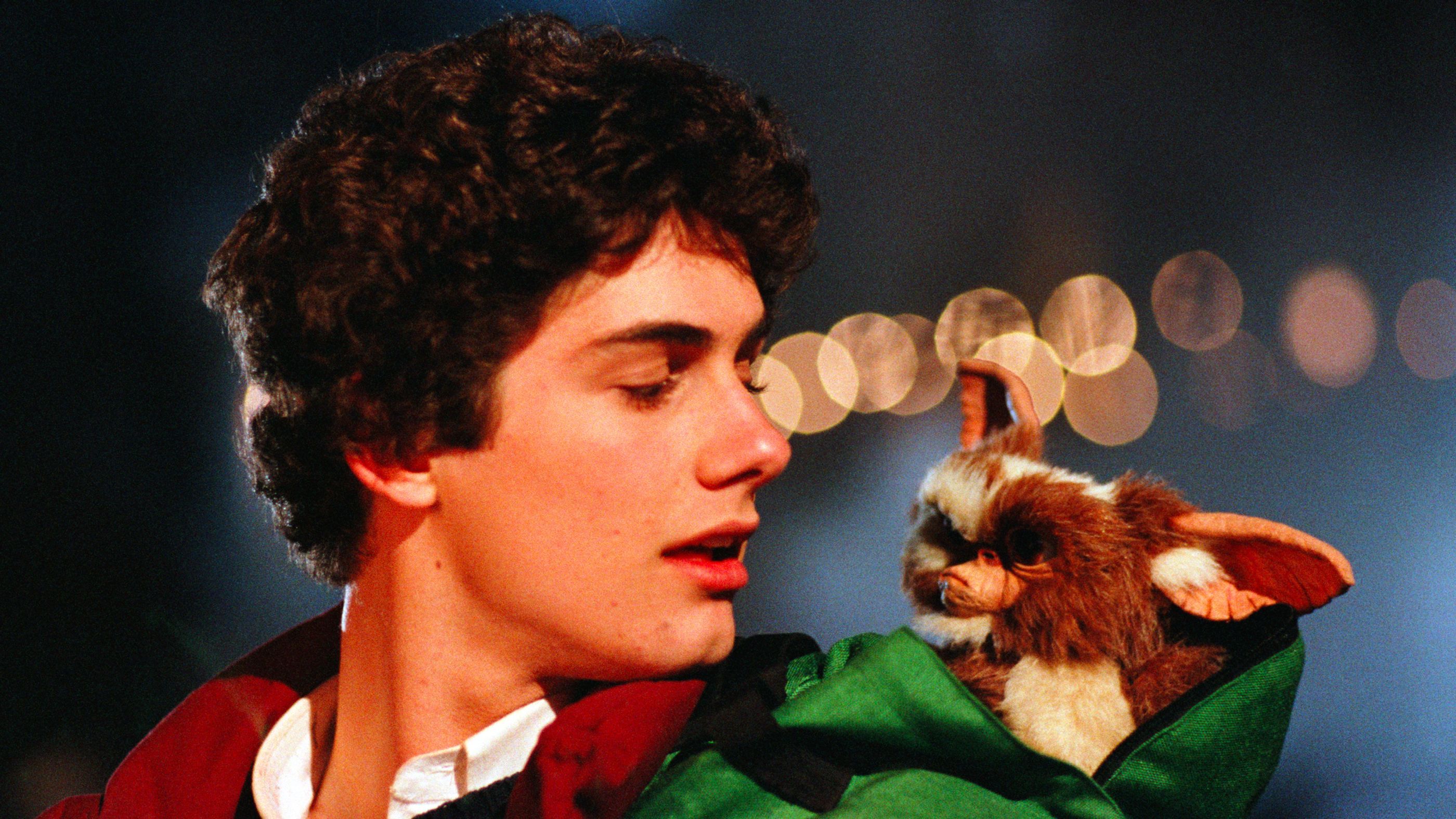 Billy and Gizmo, in Gremlins.