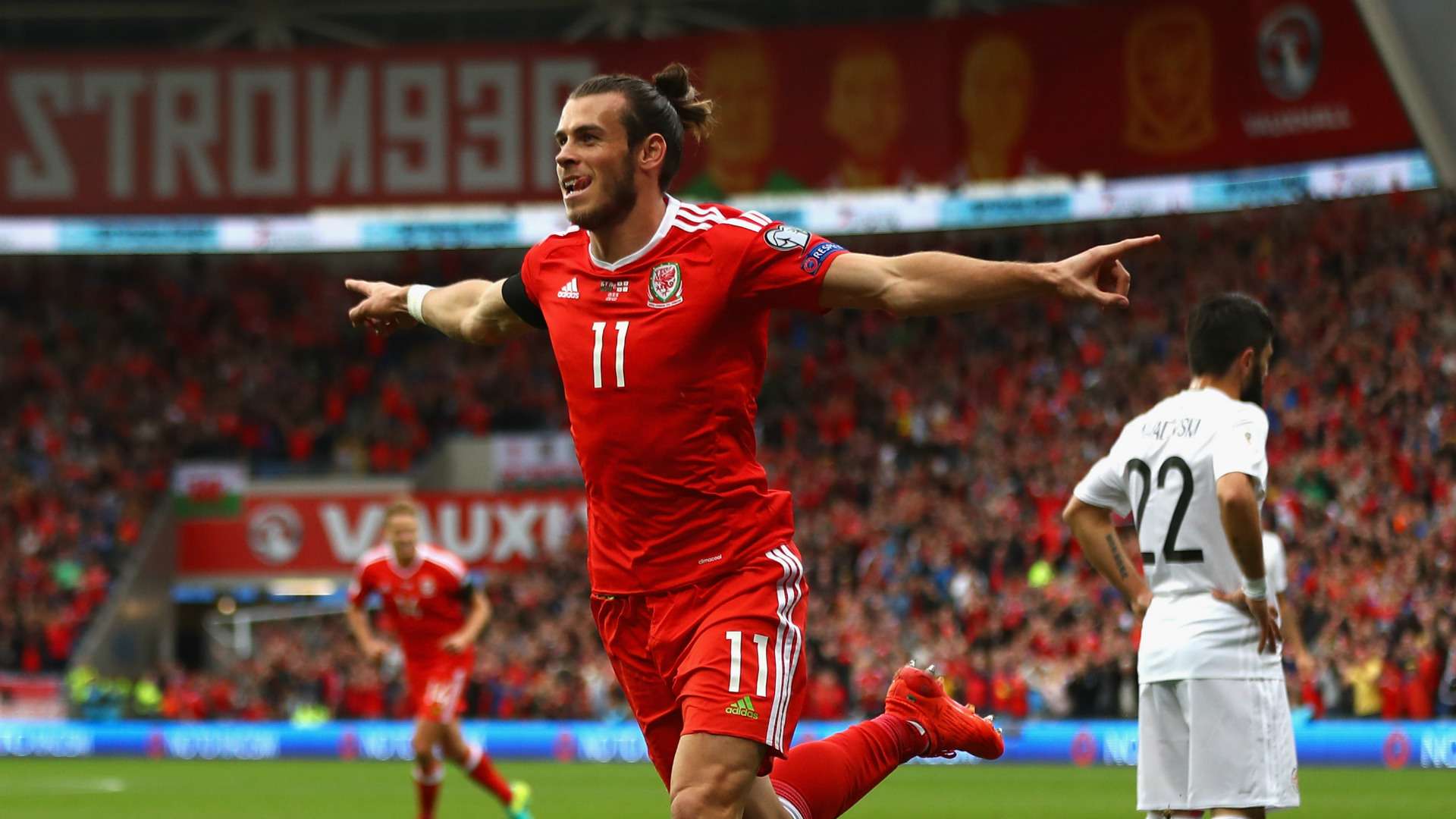 Gareth Bale Wales Georgia 09102016