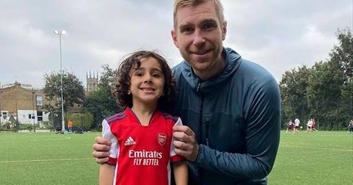 Per Mertesacker Zayn Ali Salman Arsenal 2021