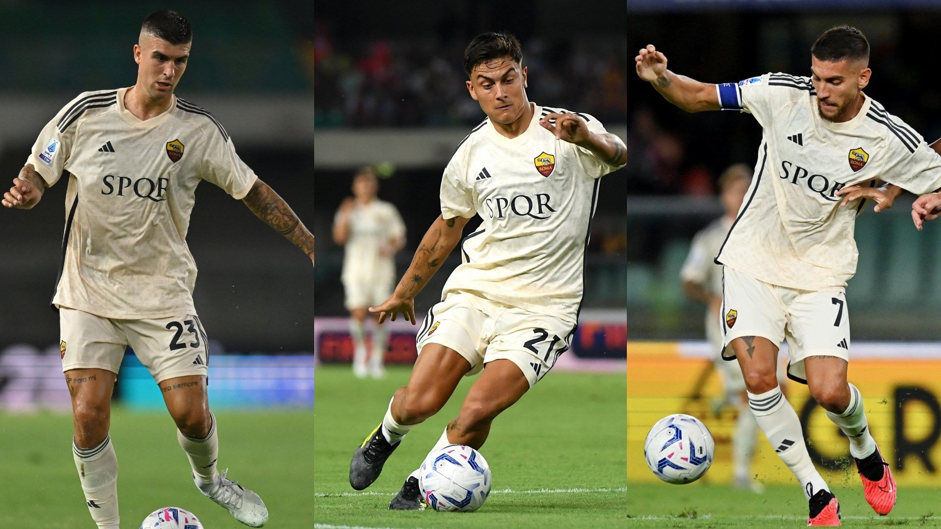 Mix Mancini Dybala Pellegrini Roma