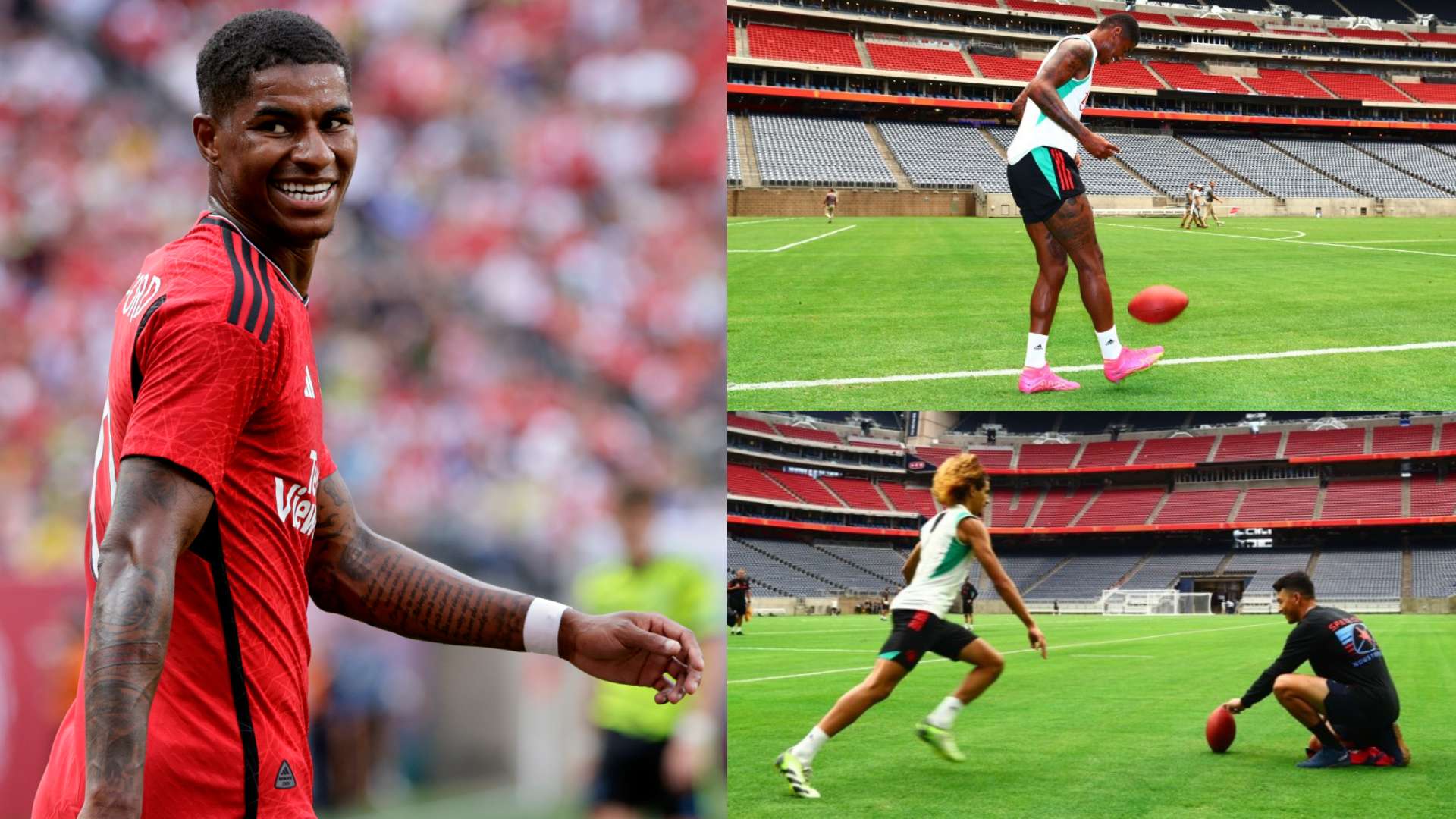 Marcus Rashford American football