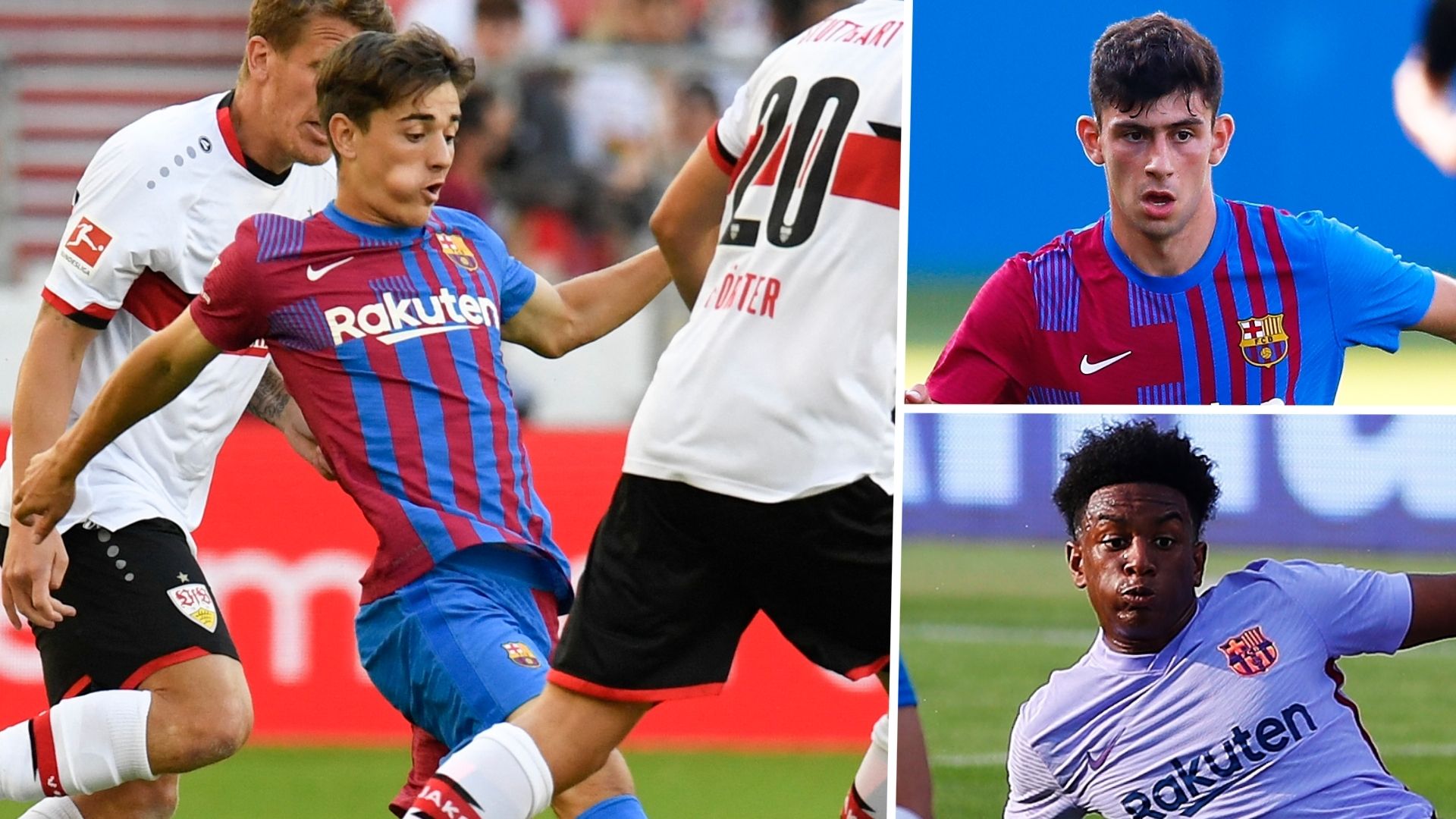 Gavi Yusuf Demir Alejandro Balde Barcelona GFX