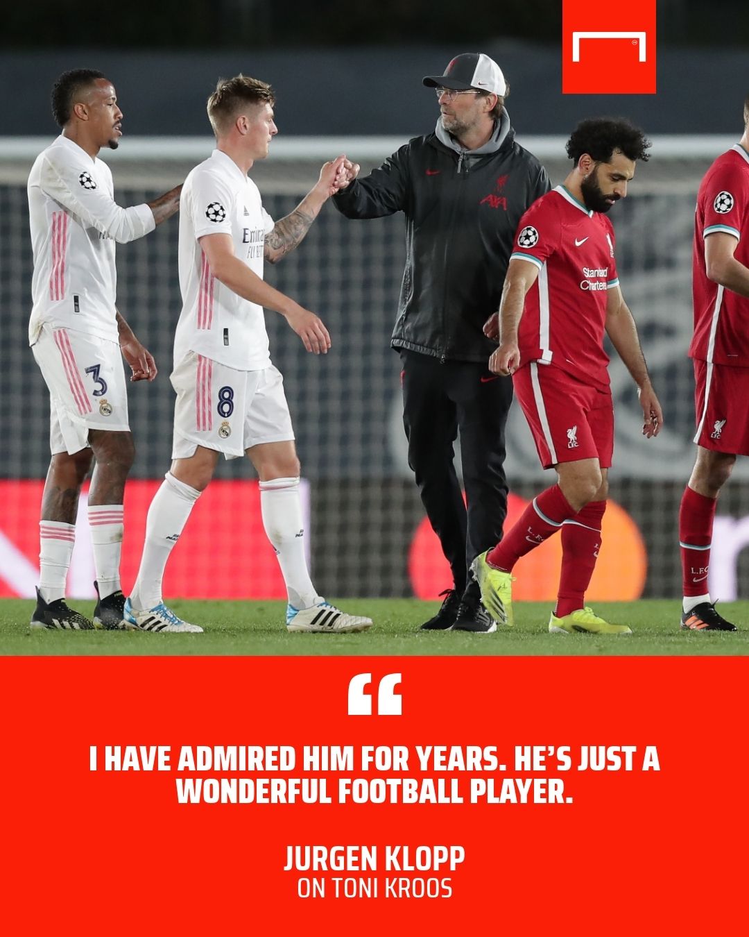 Toni Kroos Jurgen Klopp Real Madrid Liverpool GFX