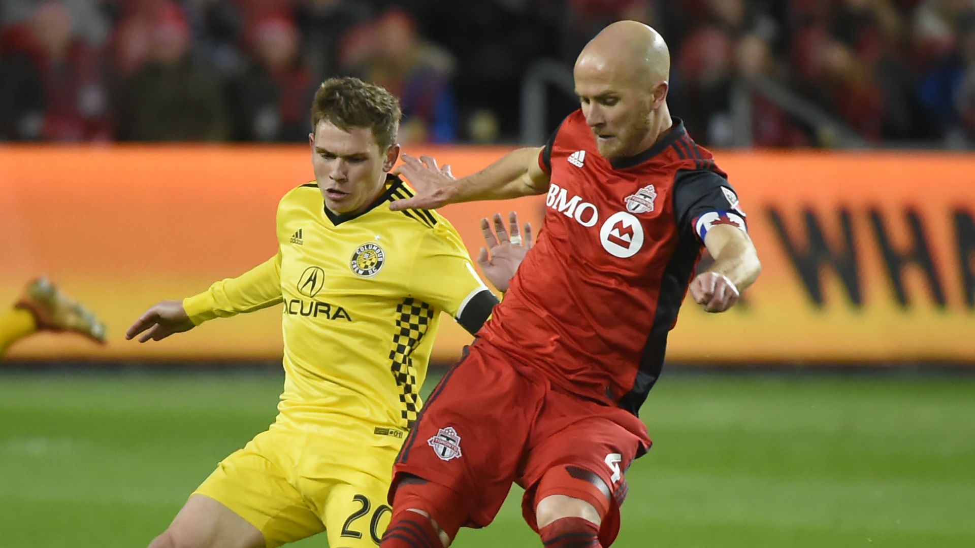Michael Bradley Will Trapp Toronto FC Columbus Crew MLS