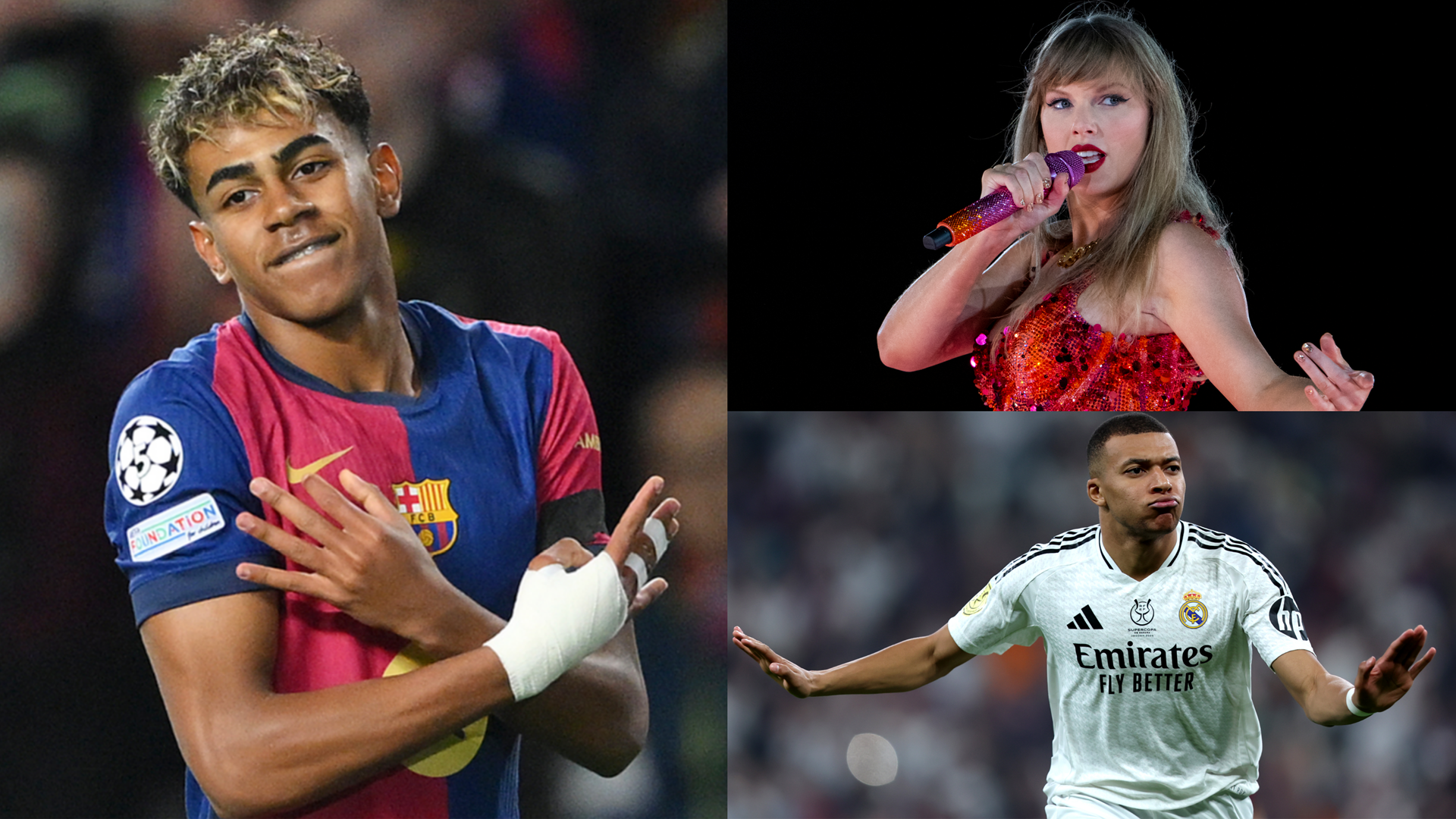 Barcelona x Taylor Swift! Pop superstar set to become next music artist to feature on Spotify-sponsored shirts for El Clasico showdown with arch-rivals Real Madrid