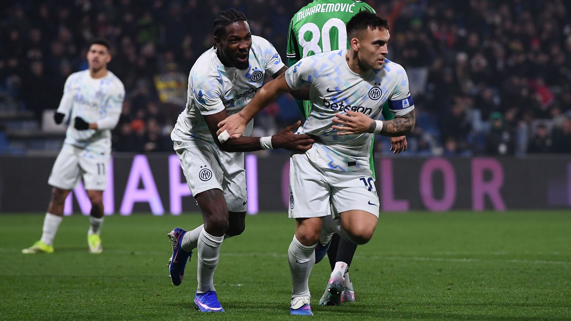 Lautaro Martinez Sassuolo Inter Serie A