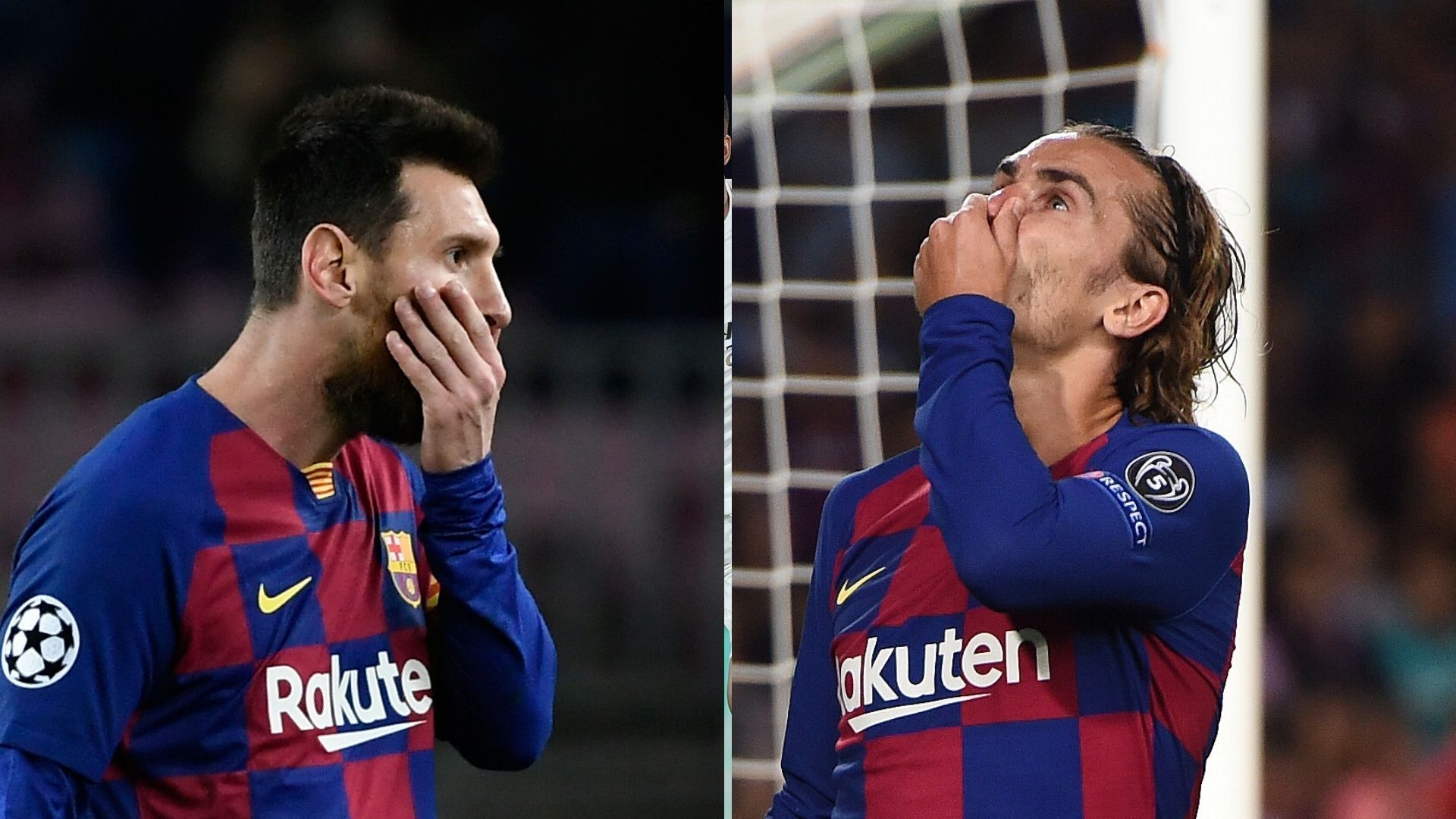 Leo Messi y Antoine Griezmann, Barcelona