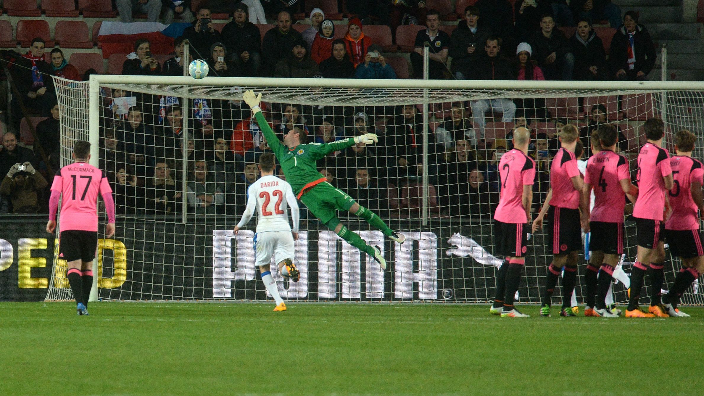 Allan McGregor Scotland Czech Republic 24032016