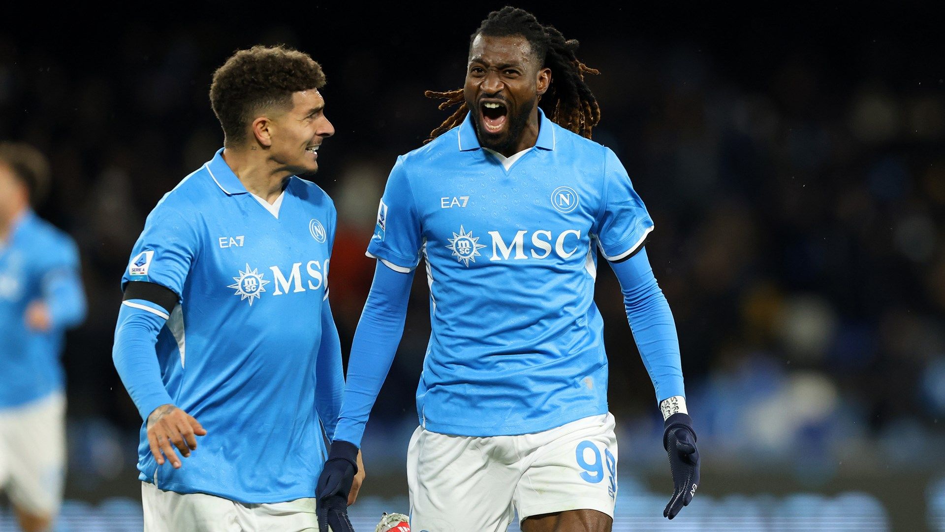 Di Lorenzo Anguissa Napoli Verona 12012025