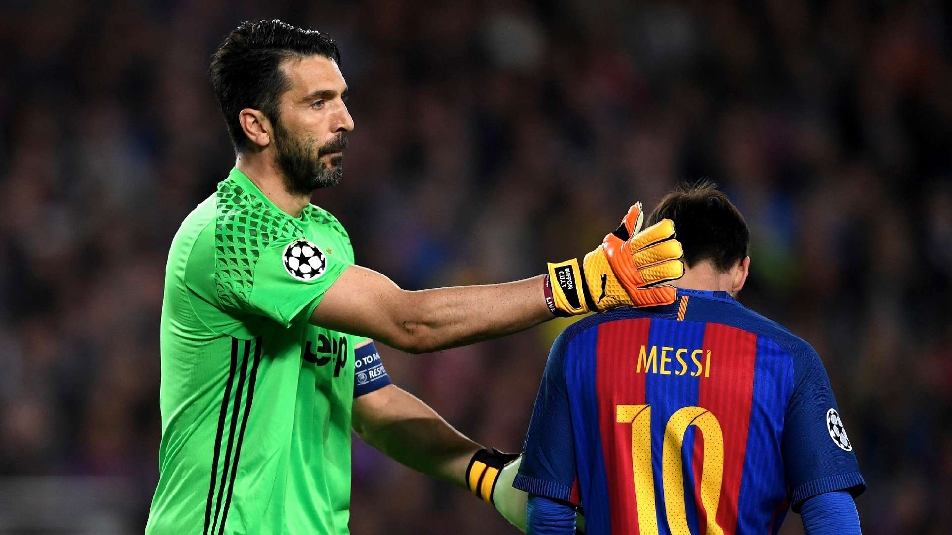 Gianluigi Buffon Lionel Messi Barcelona Juventus UCL 19042017