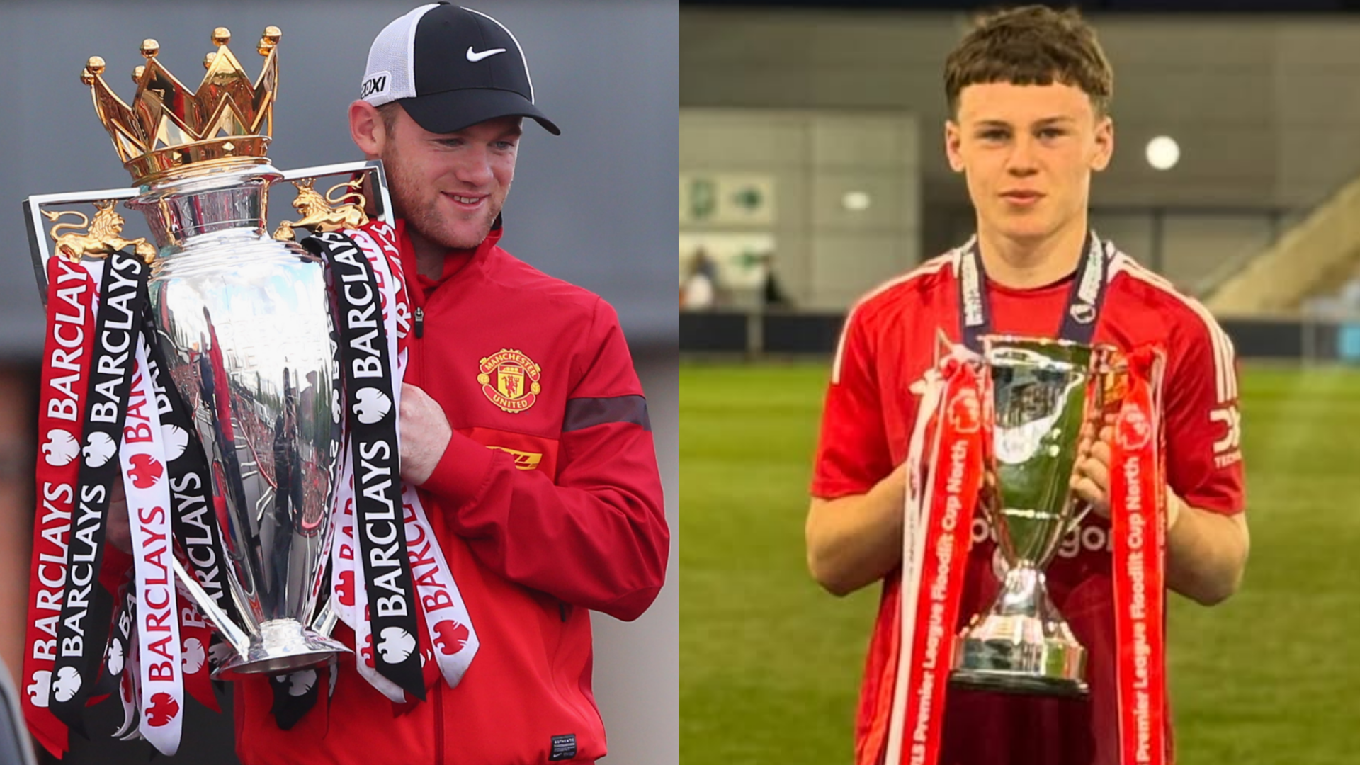 Kai Rooney Wayne Rooney trophy 2025