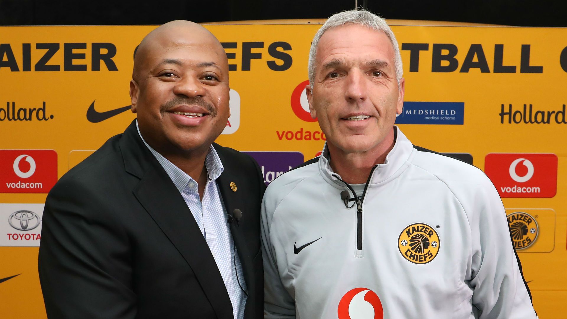 Ernst Middendorp Kaizer Chiefs December 2018
