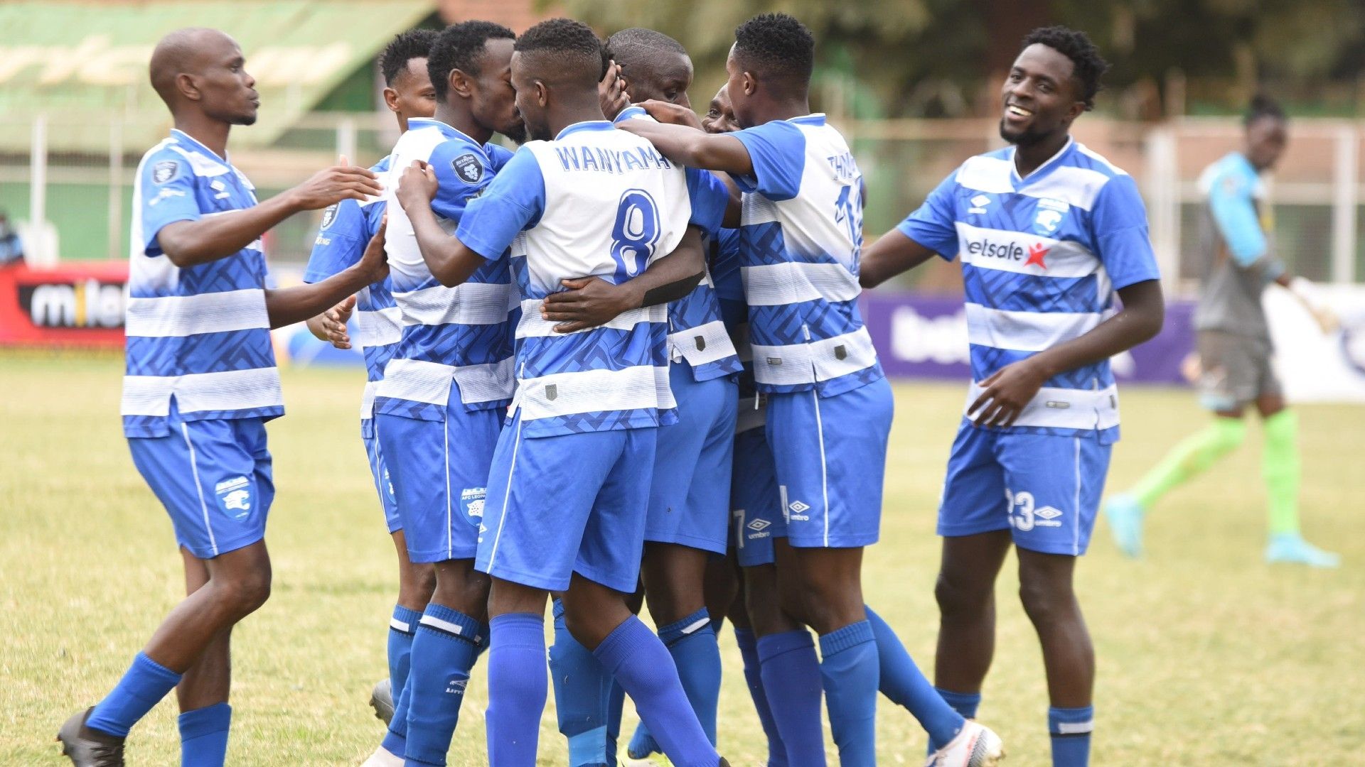 AFC Leopards celebrate.