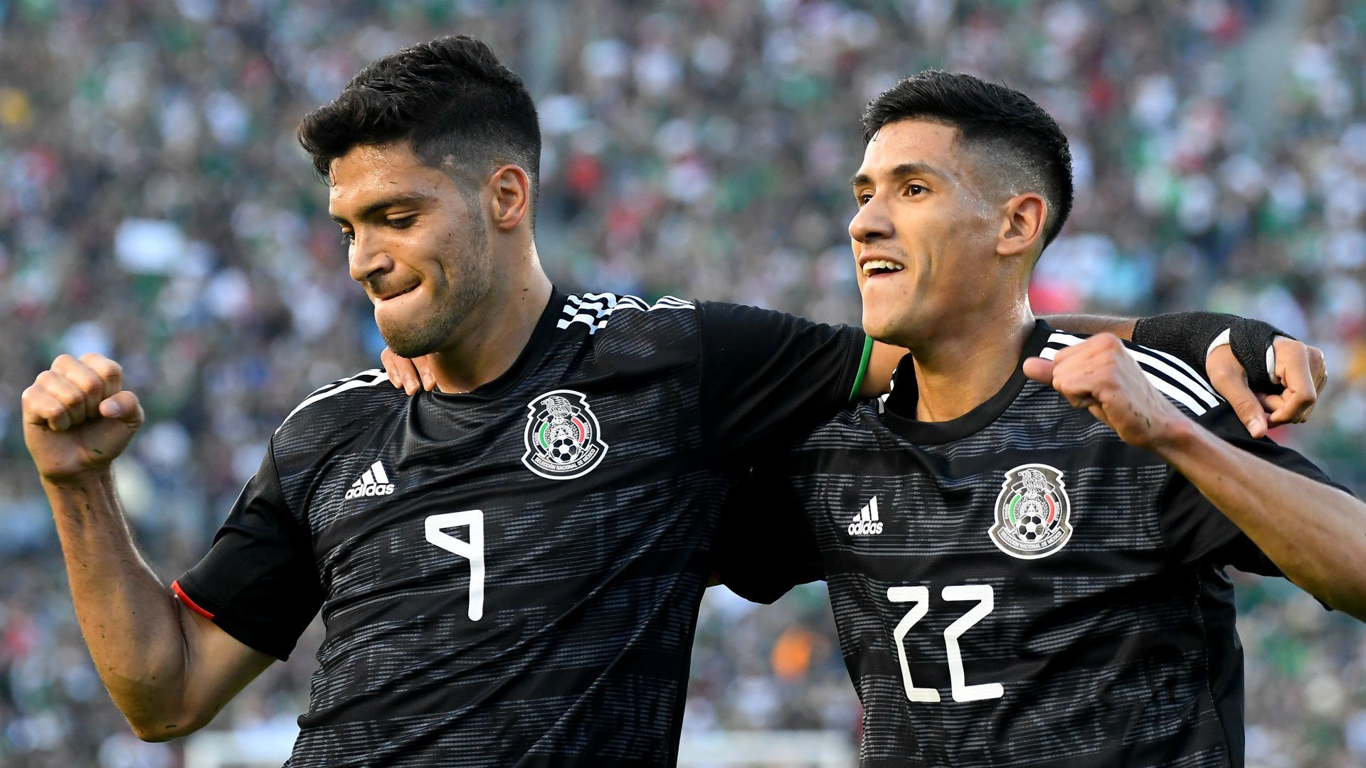 Raul Jimenez Uriel Antuna Mexico Cuba Gold Cup 2019