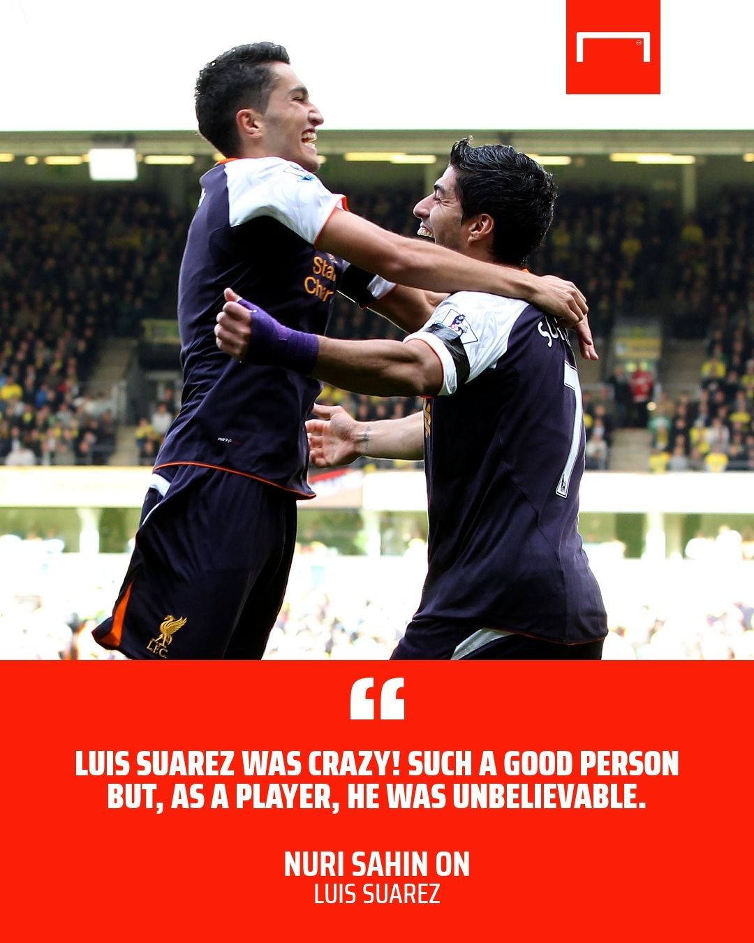 Nuri Sahin Luis Suarez Liverpool GFX