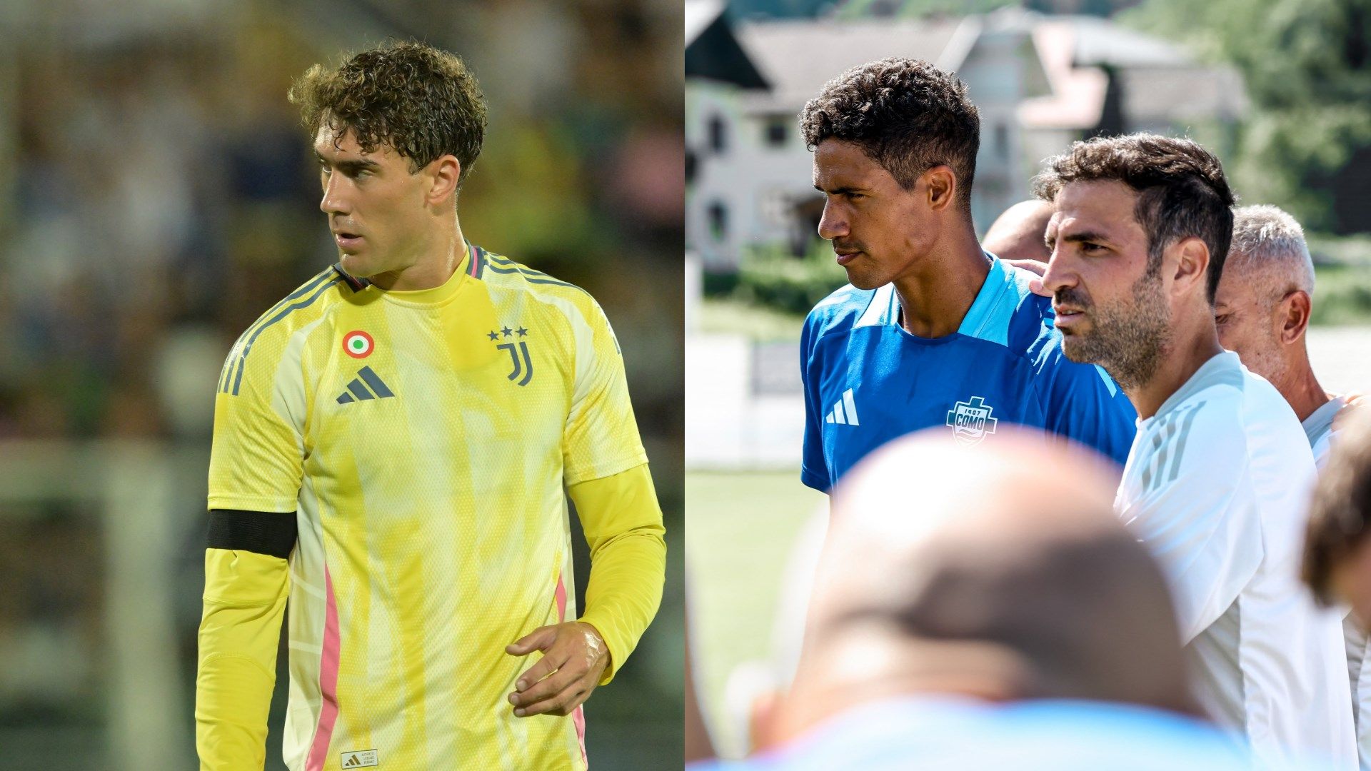 Vlahovic Varane Fabregas Juventus Como 2024-25