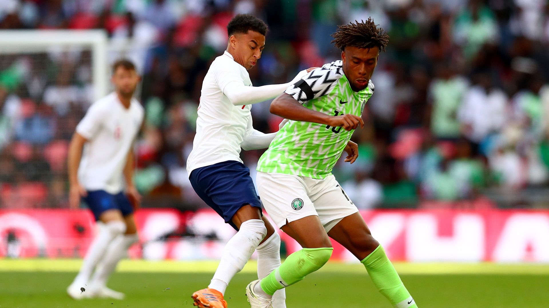 Alex Iwobi Dele Alli England Nigeria 2018
