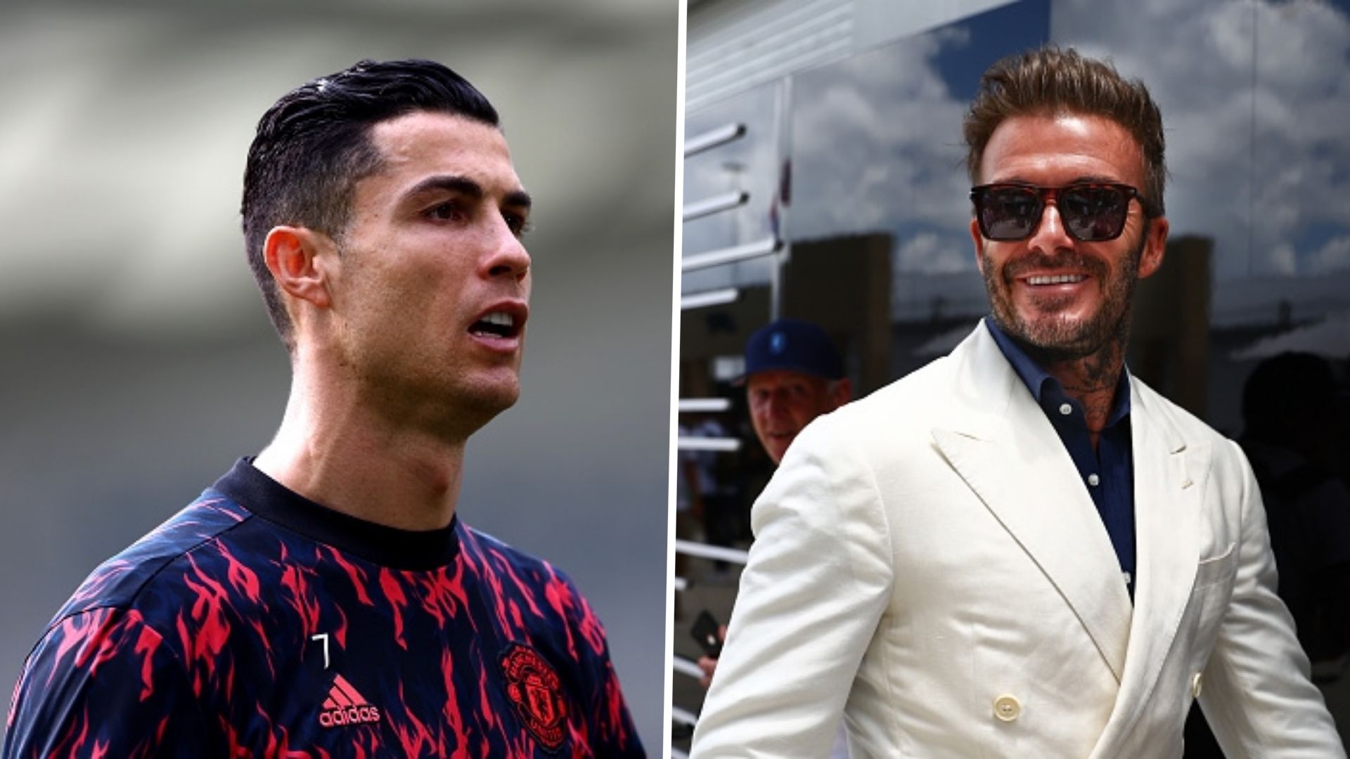 Cristiano Ronaldo & David Beckham 